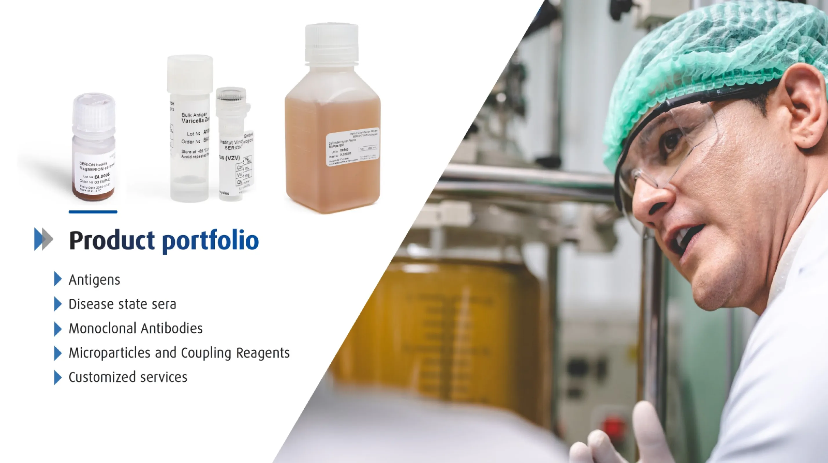 serion immunologics products
