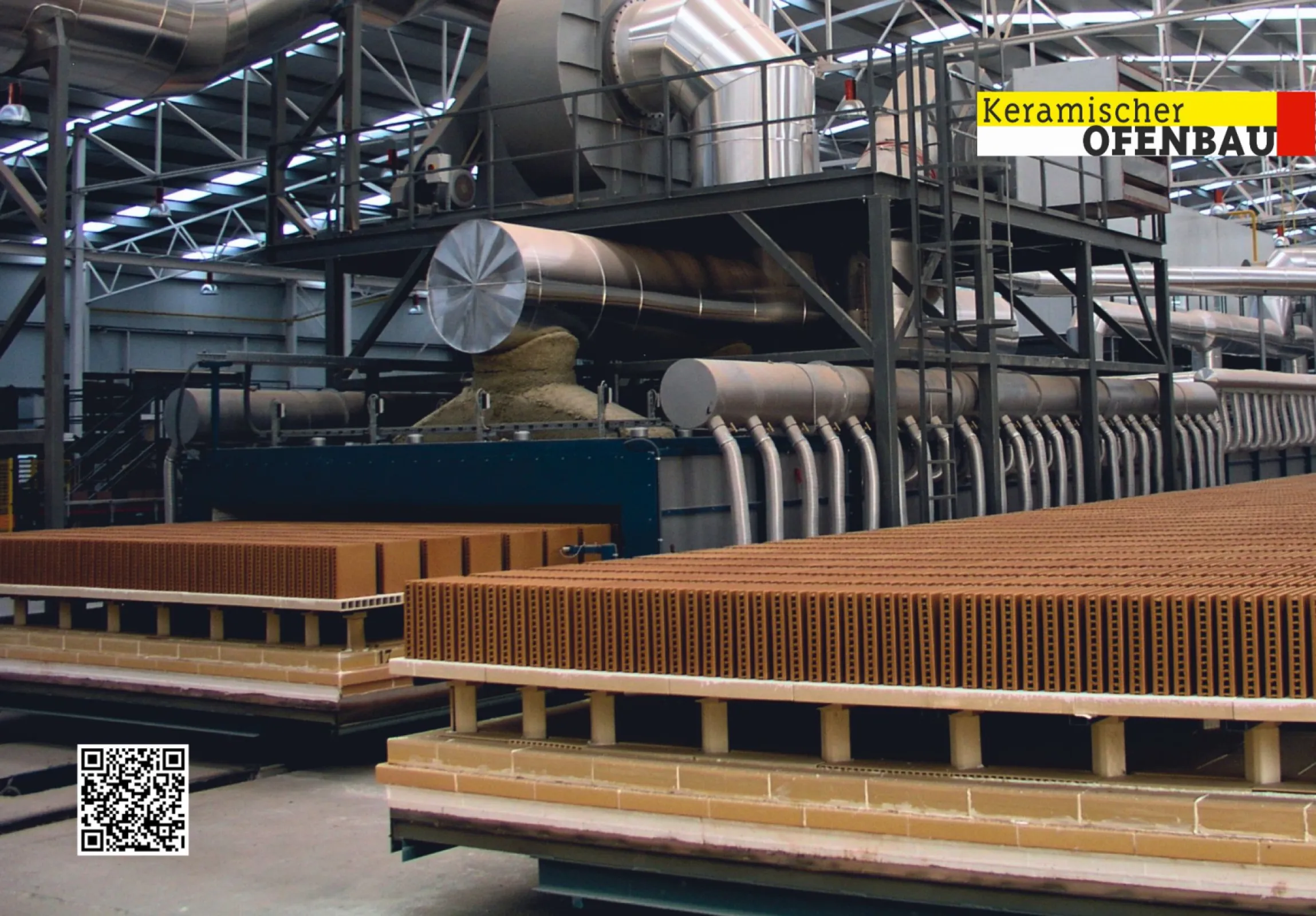 Tunnel kiln for structural ceramics