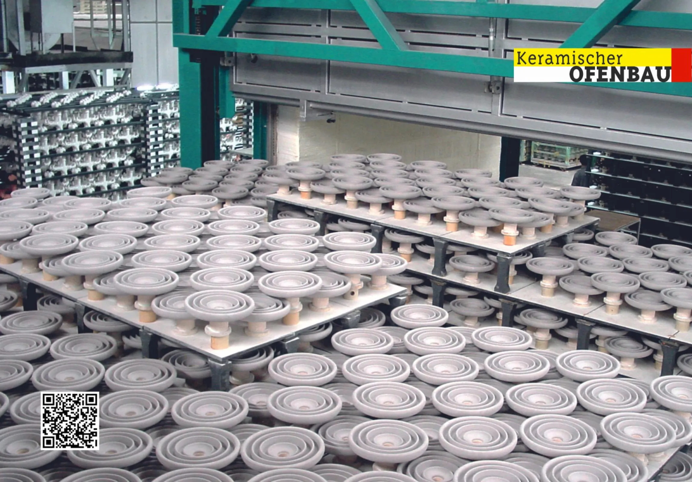 Shuttle kiln for technical ceramics