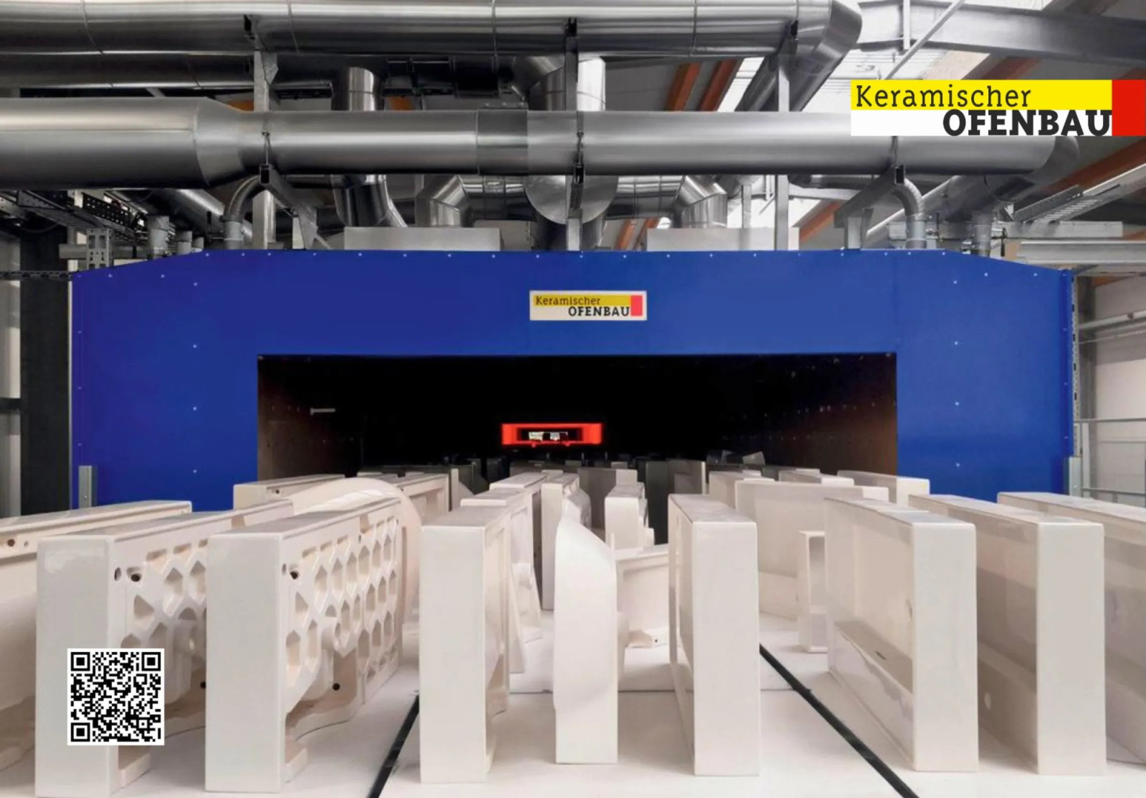 eTO: first fully electric tunnel kiln for sanitaryware, electricity produced on site