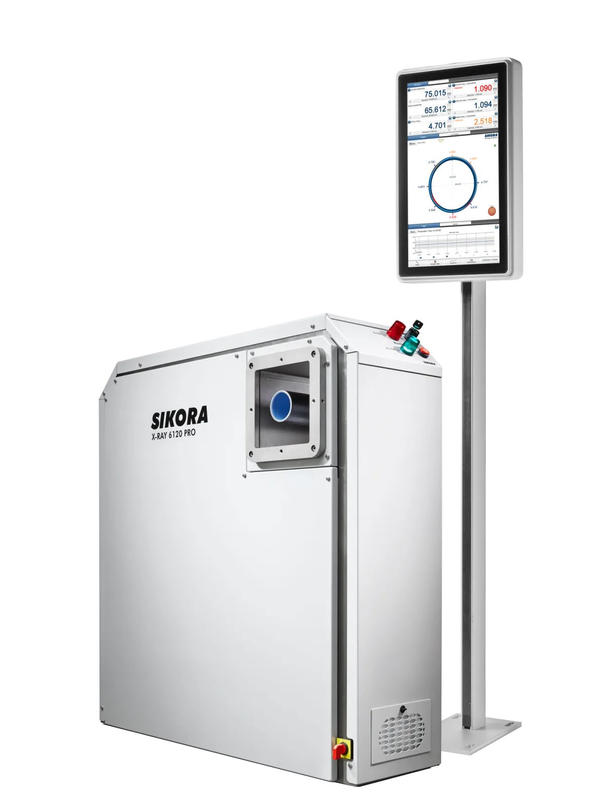 X-RAY 6000 PRO - wall thickness measuring system for hoses and tubes