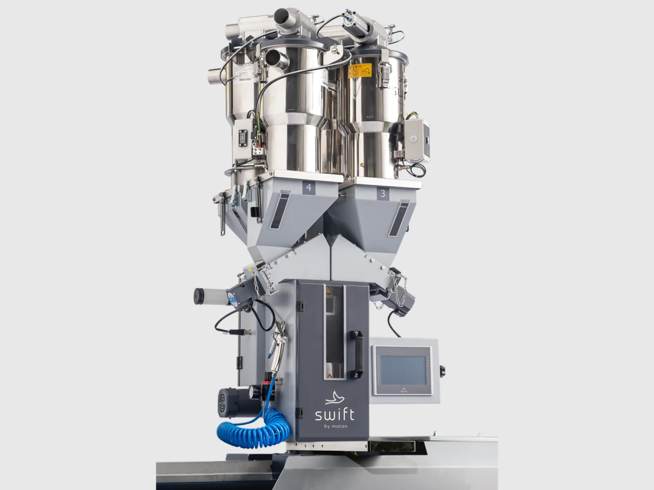 sBLEND G - Installation on the machine, saves you valuable floor space