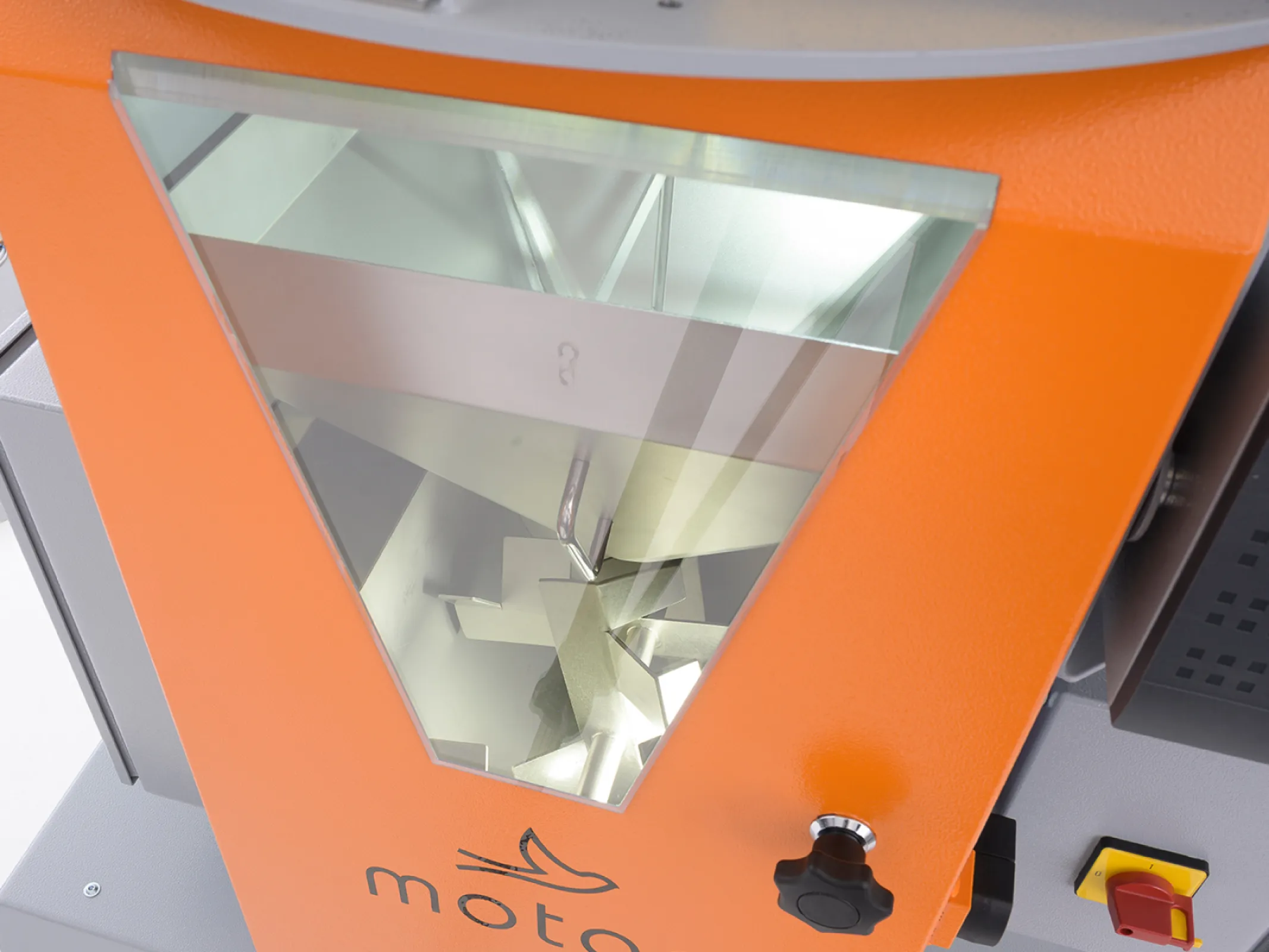 GRAVICOLOR 310/610 - large viewing windows, visual control of the process