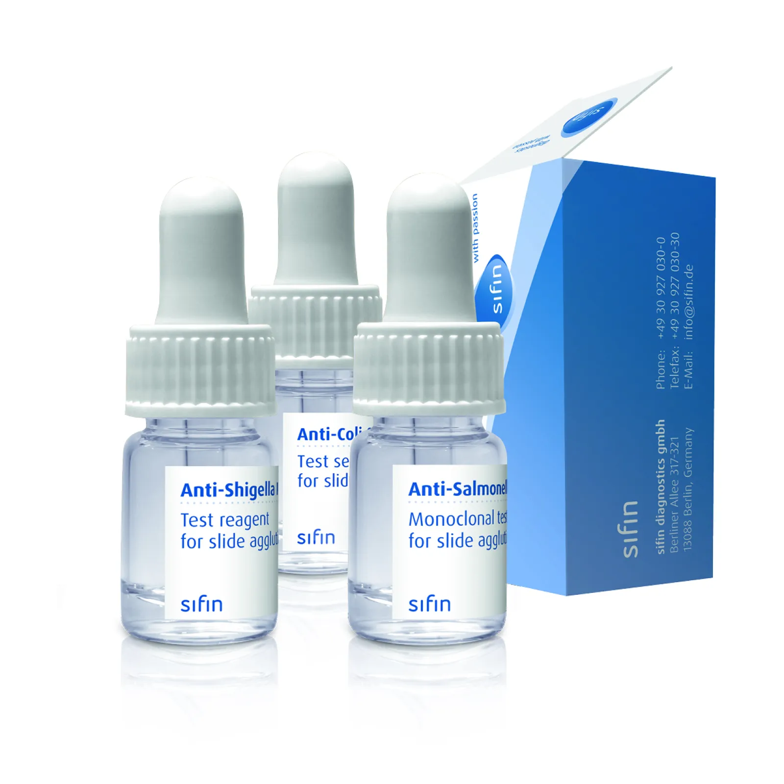 Bacteriological test reagents