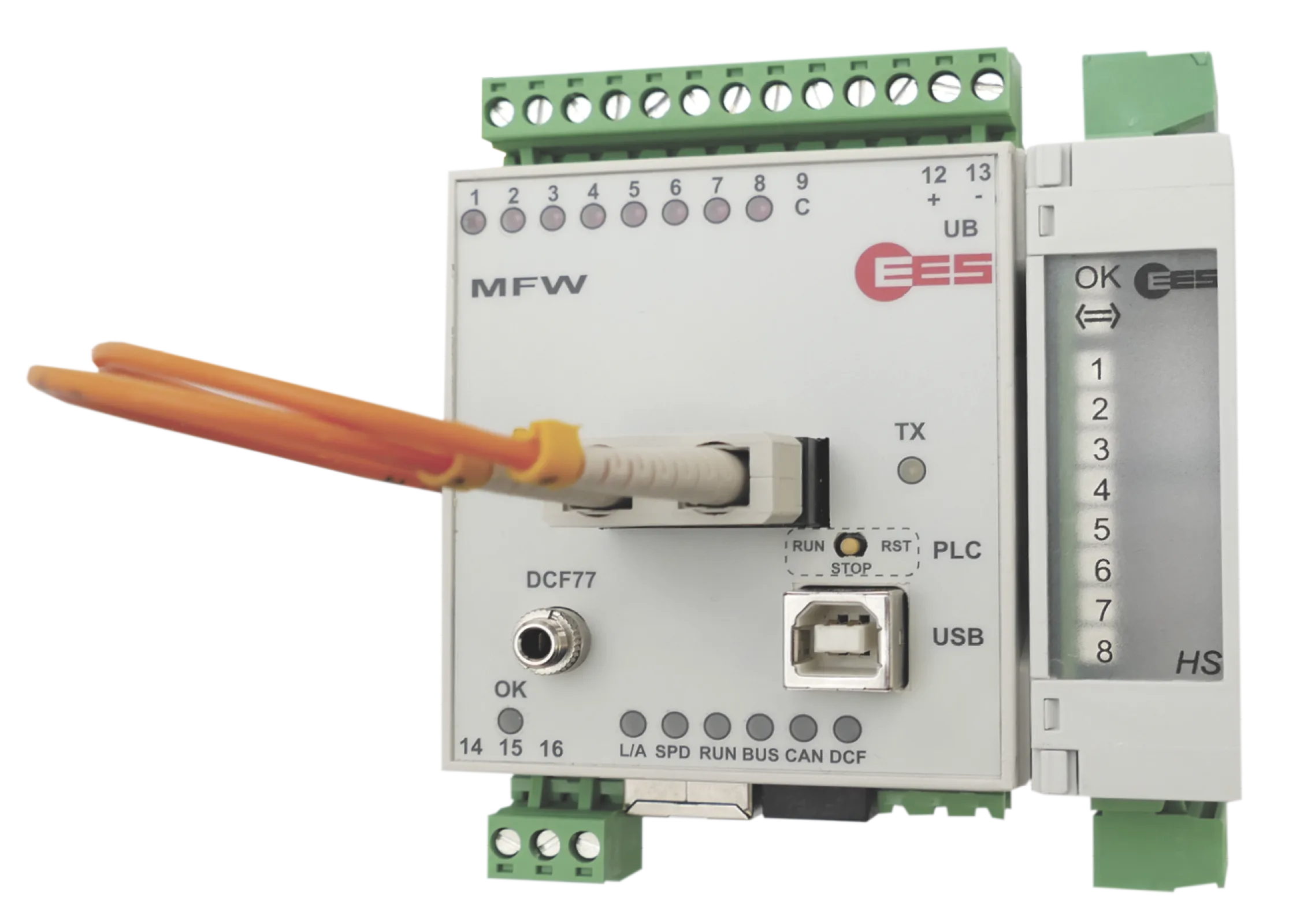 Ultra fast optical fiber telecontrol system MFW Ultra fast optical fiber telecontrol system MFW