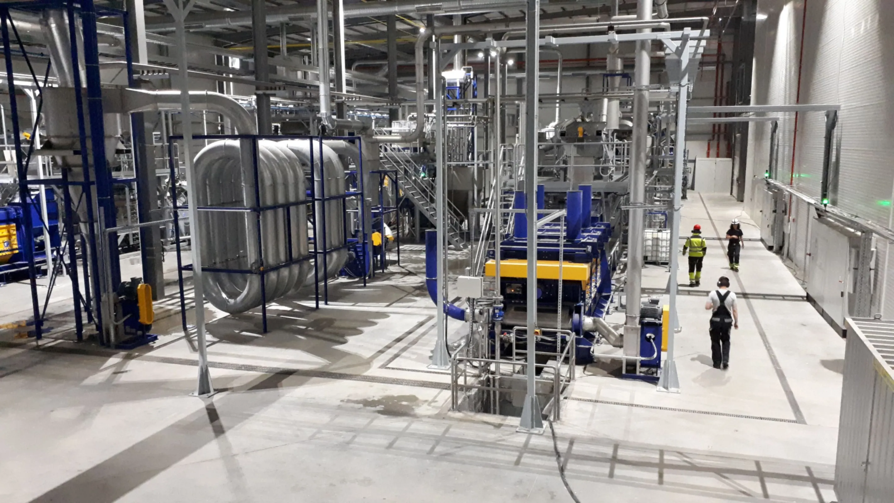 Washing plant for a customer.