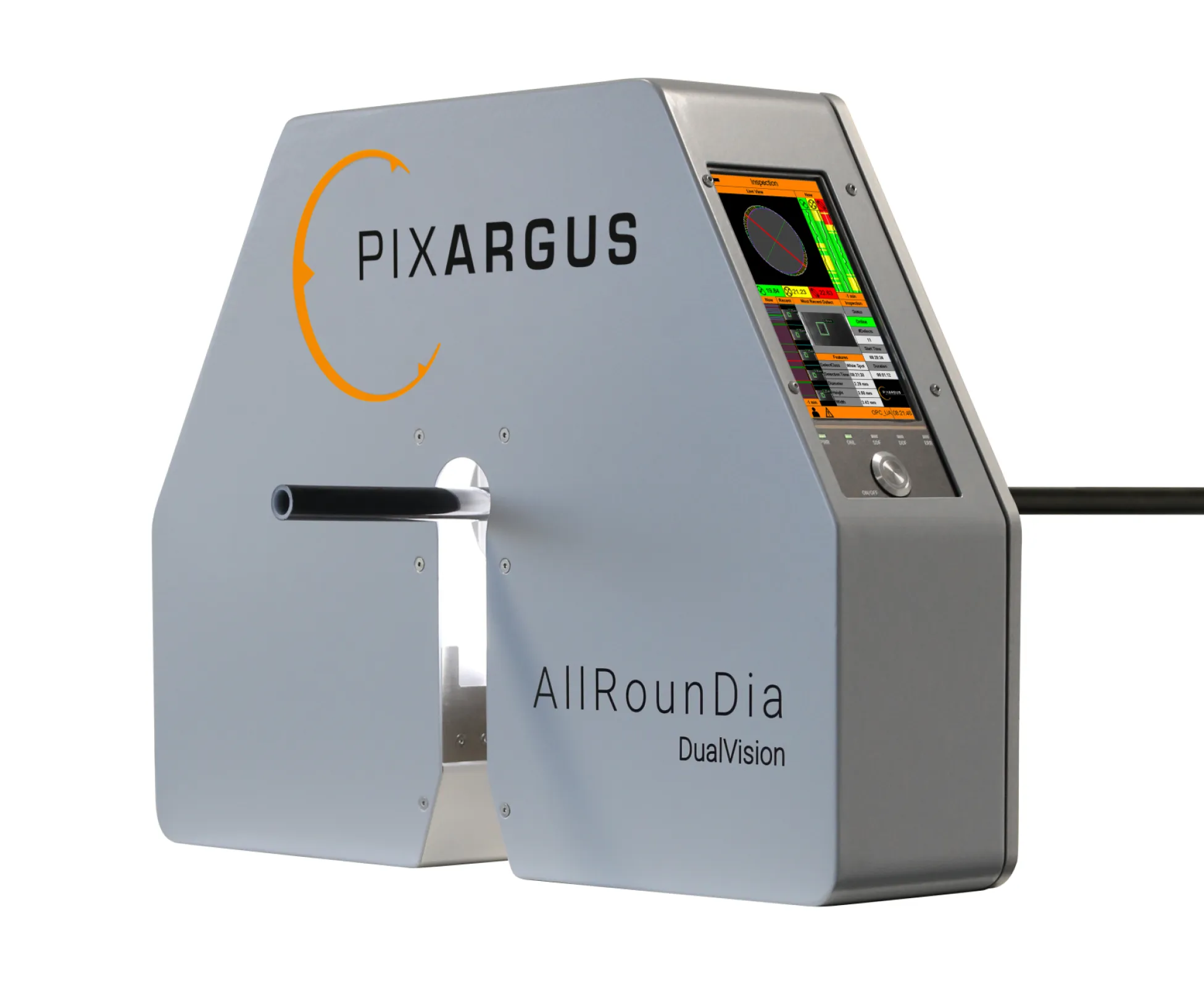 Insert, start, go: AllRounDia DualVision – the multi-talent for the inspection of round long products