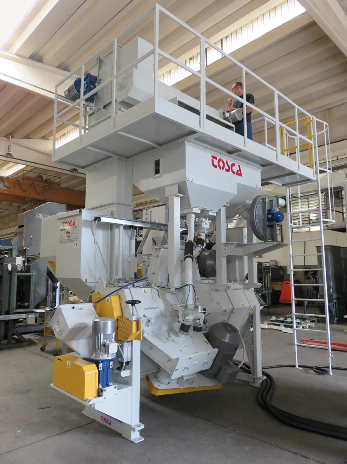 Shot blasting machine