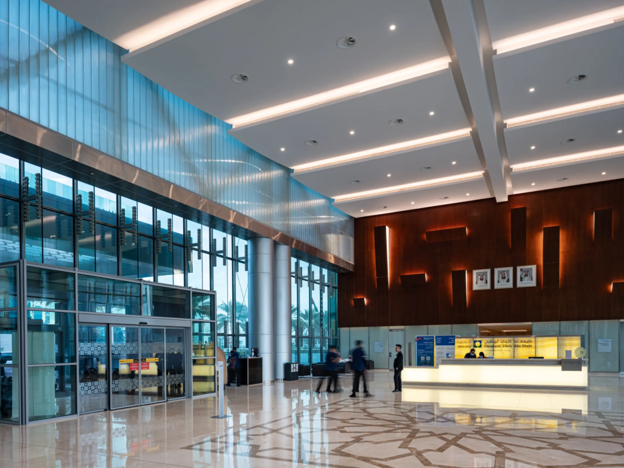 Cleveland Clinic Abu Dhabi,‎ Abu Dhabi‎/UAE - LINIT®EcoGlass P 23/41/6, clarissimo; LINIT®EcoGlass P 23/41/6, clarissimo, TH (toughened, heat-soak-test); LINIT®EcoGlass P 23/41/6, clarissimo, W1.7; LINIT®EcoGlass P 23/41/6, clarissimo, W1.7, TH; LINIT®EcoGlass P 23/60/7, clarissimo; LINIT®EcoGlass P 23/60/7, clarissimo, TH; LINIT®EcoGlass P 23/60/7, clarissimo, W1.7; LINIT®EcoGlass P 23/60/7, clarissimo, W1.7, TH