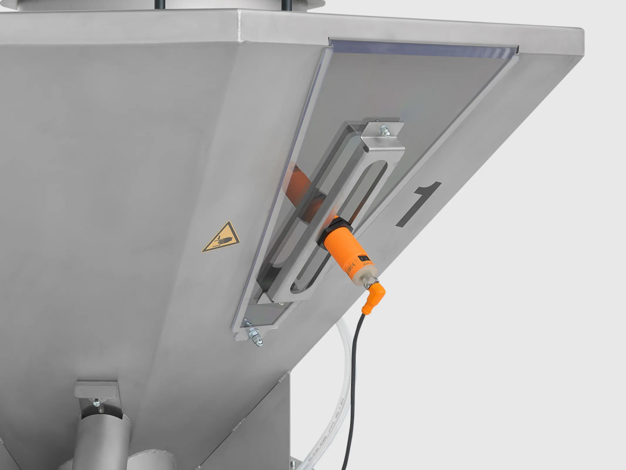 Regrind sensor option - Intelligent regrind management with fluctuating regrind availability