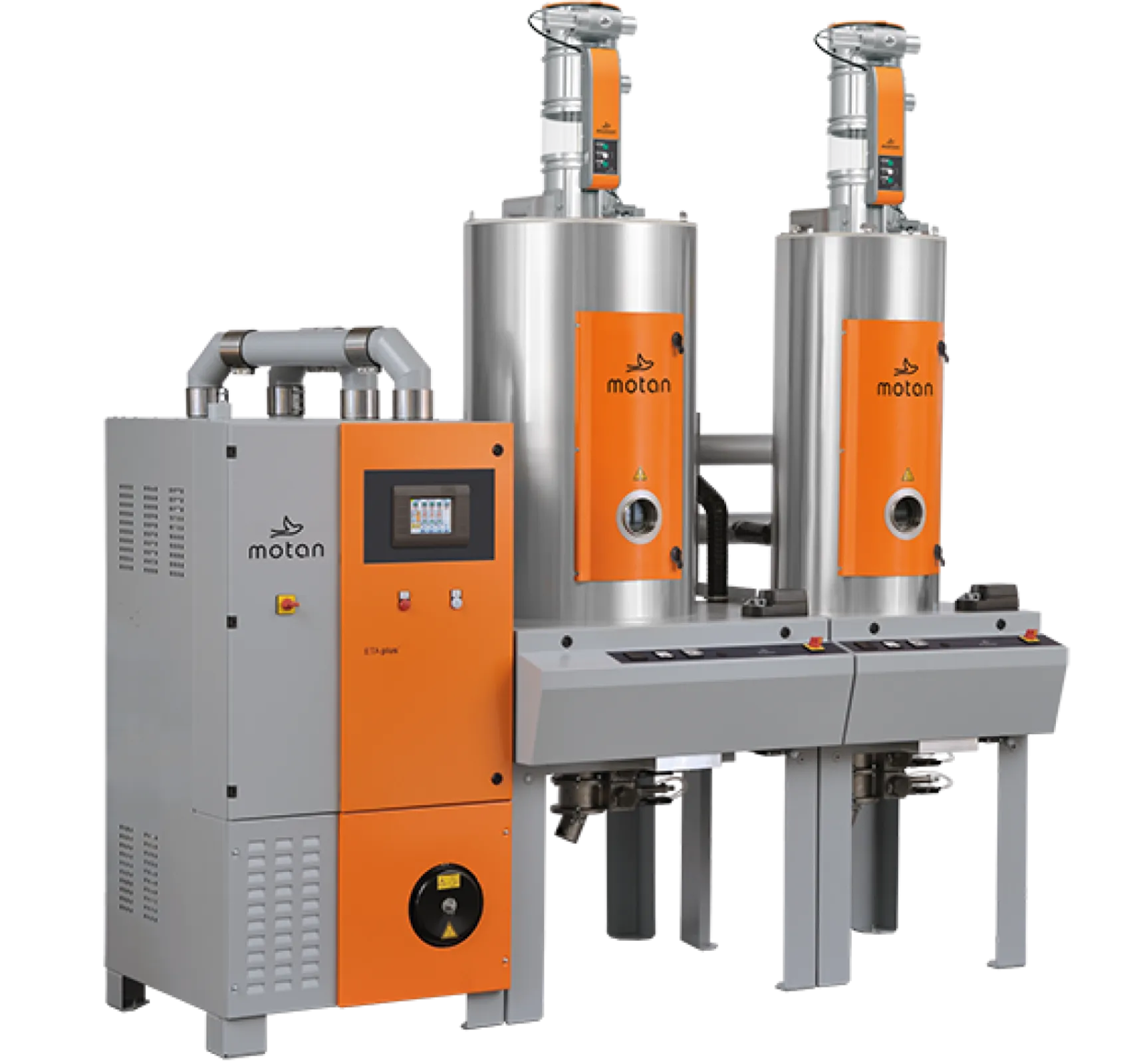 LUXOR A series dryers with ETA-process® and ETA plus® energy saving technology are specifically designed for supplying dried plastic granulate for many different plastics processing applications