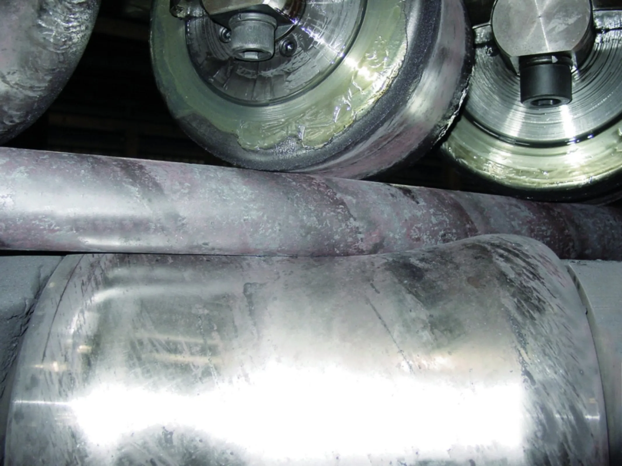 Detail 9-Roll Straightening Machine