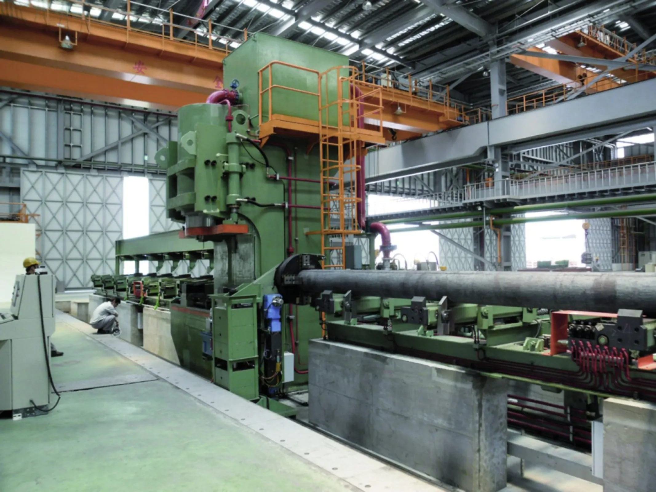 Automatic Straightening Press