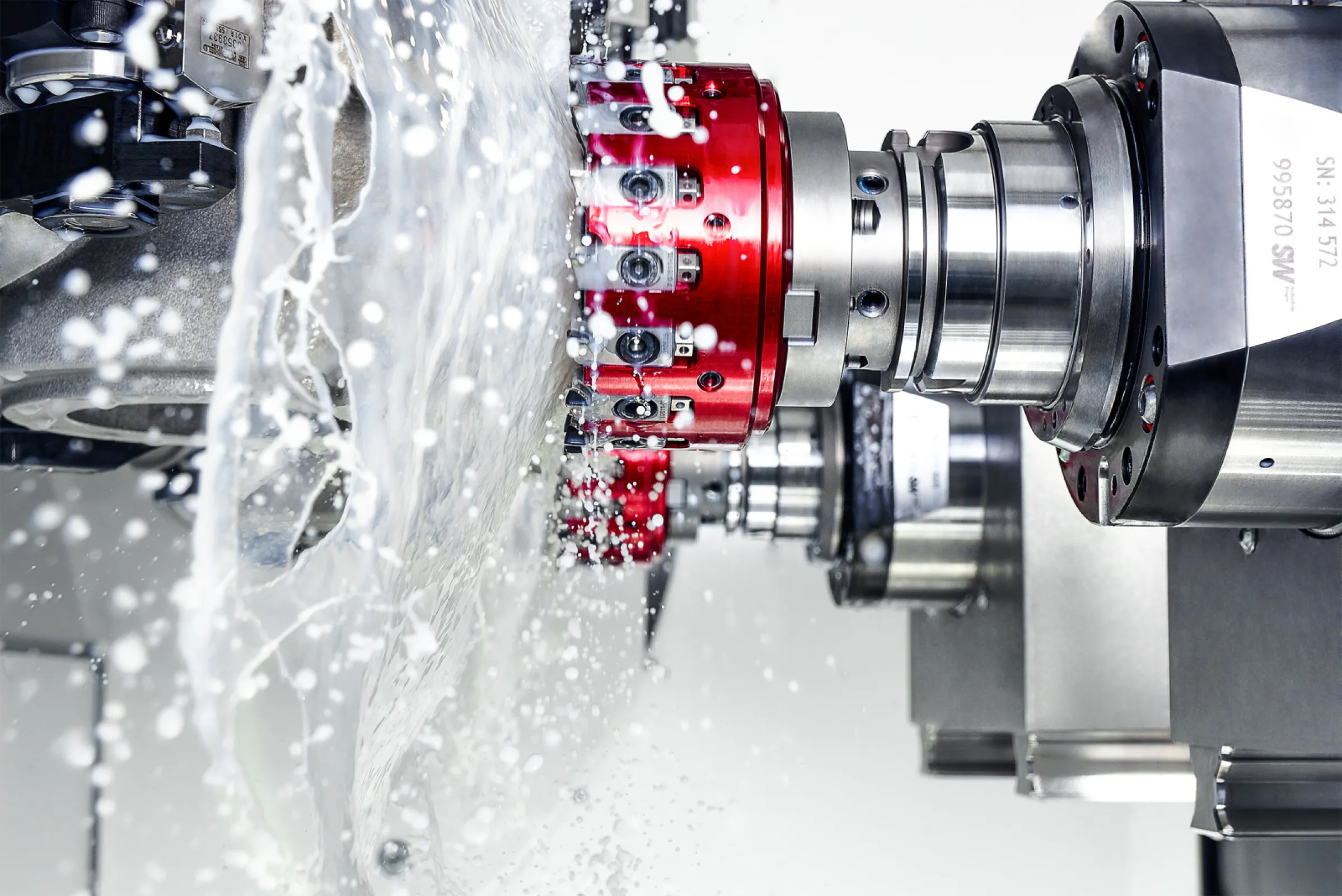 Twin spindle machining in BA W06 series