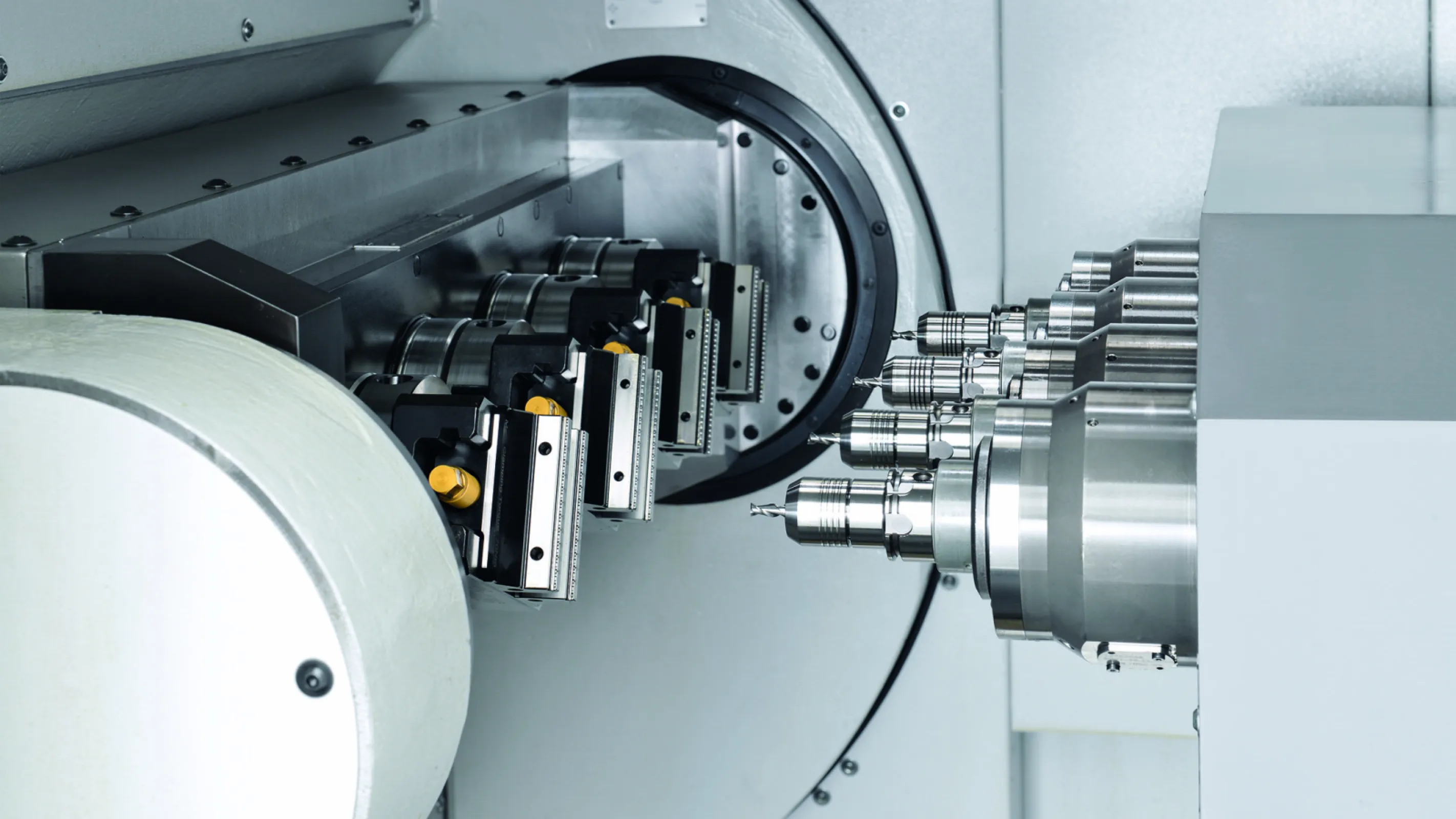 BA 342 machine with 4 spindle and workpiece changer