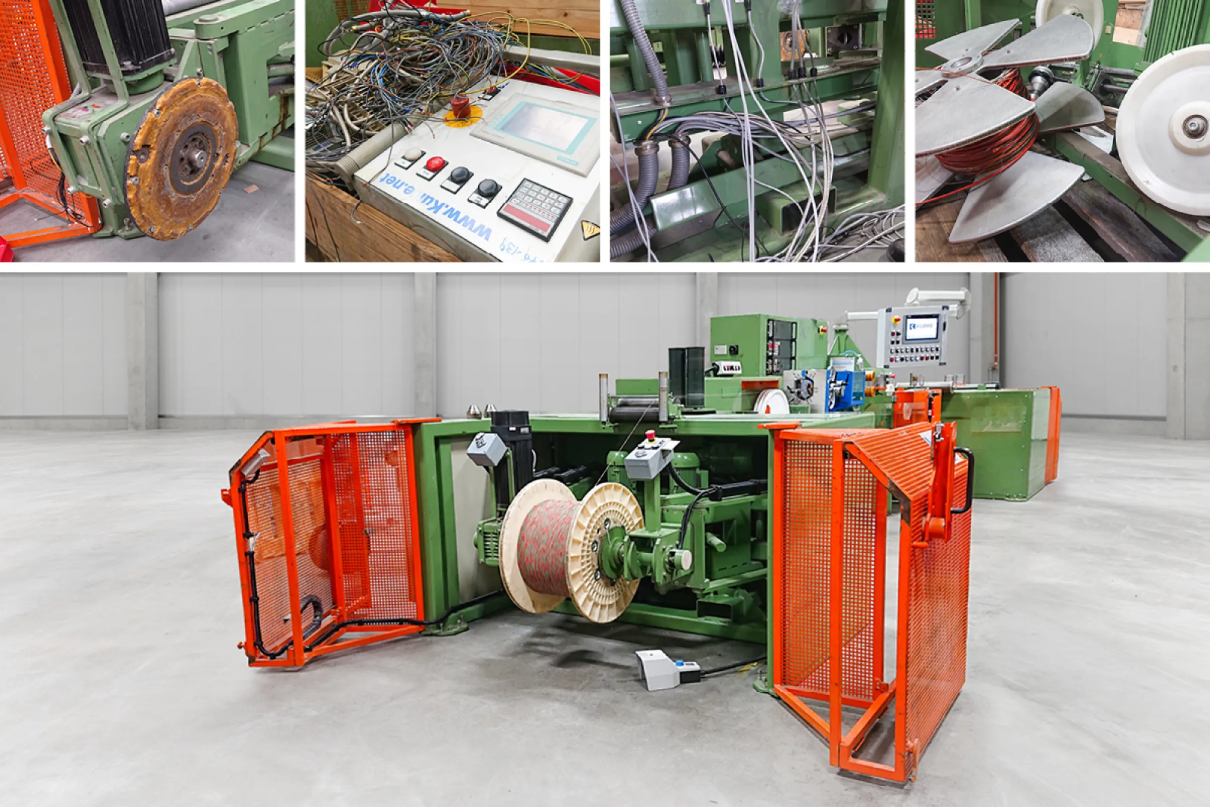 Retrofit - modernization of existing systems and machines.