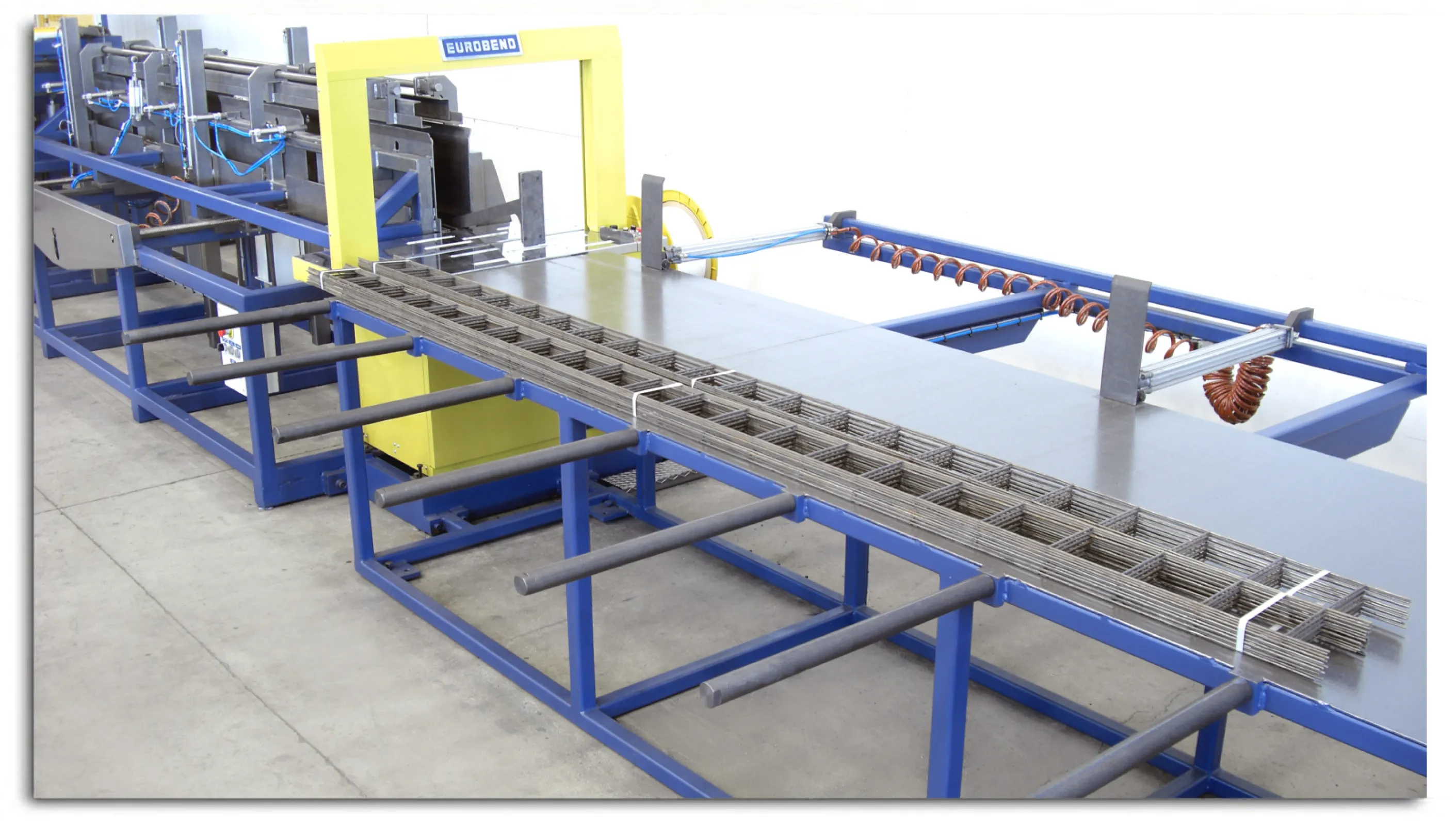 Automatic Bundling & Strapping System for PL T Ladder or Truss Welding Lines