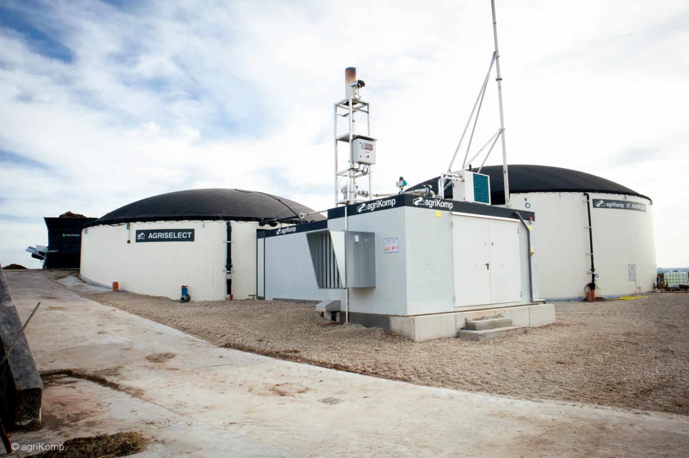 agriSelect biogas plant