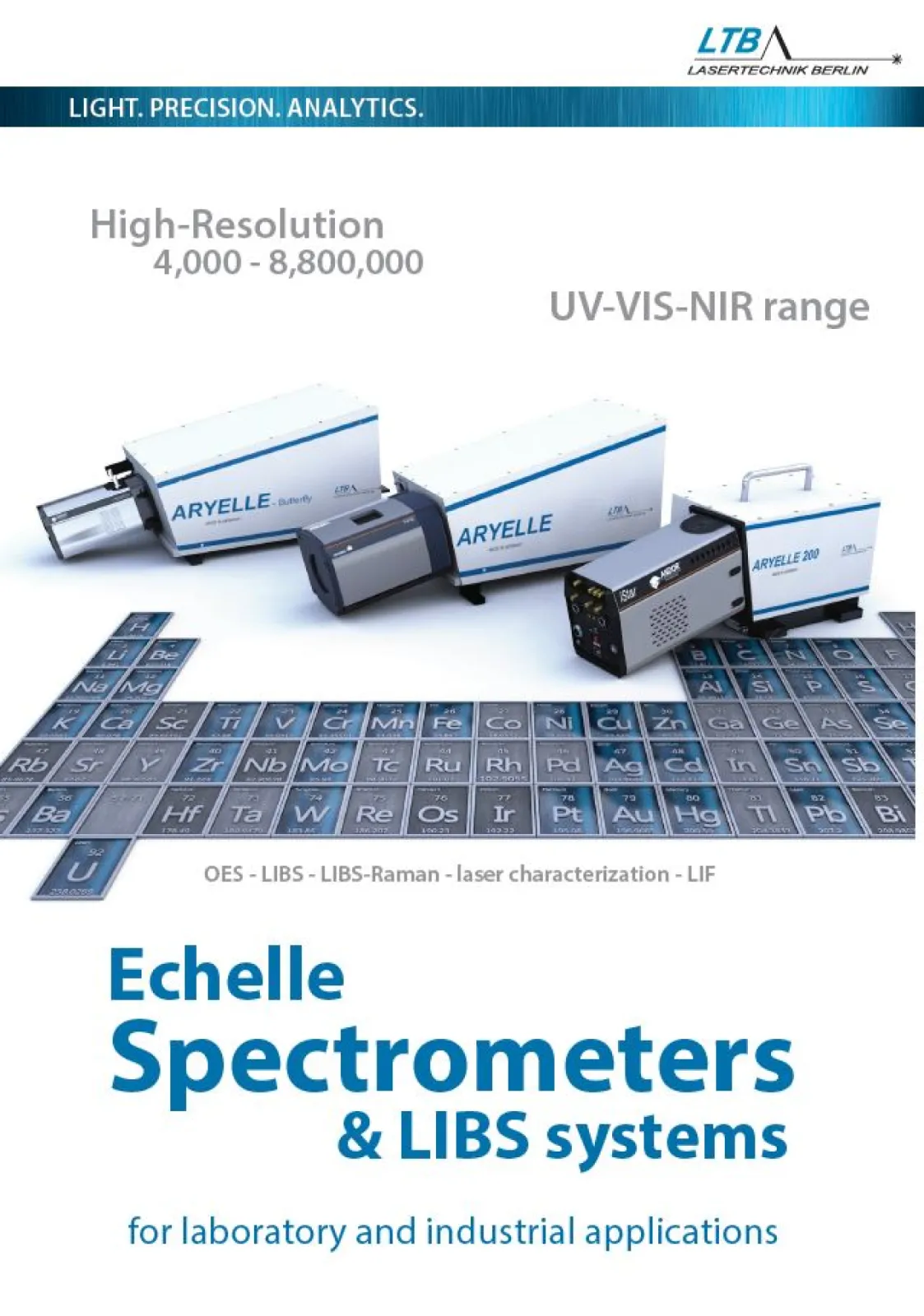 Aryelle Echelle Spectrometers