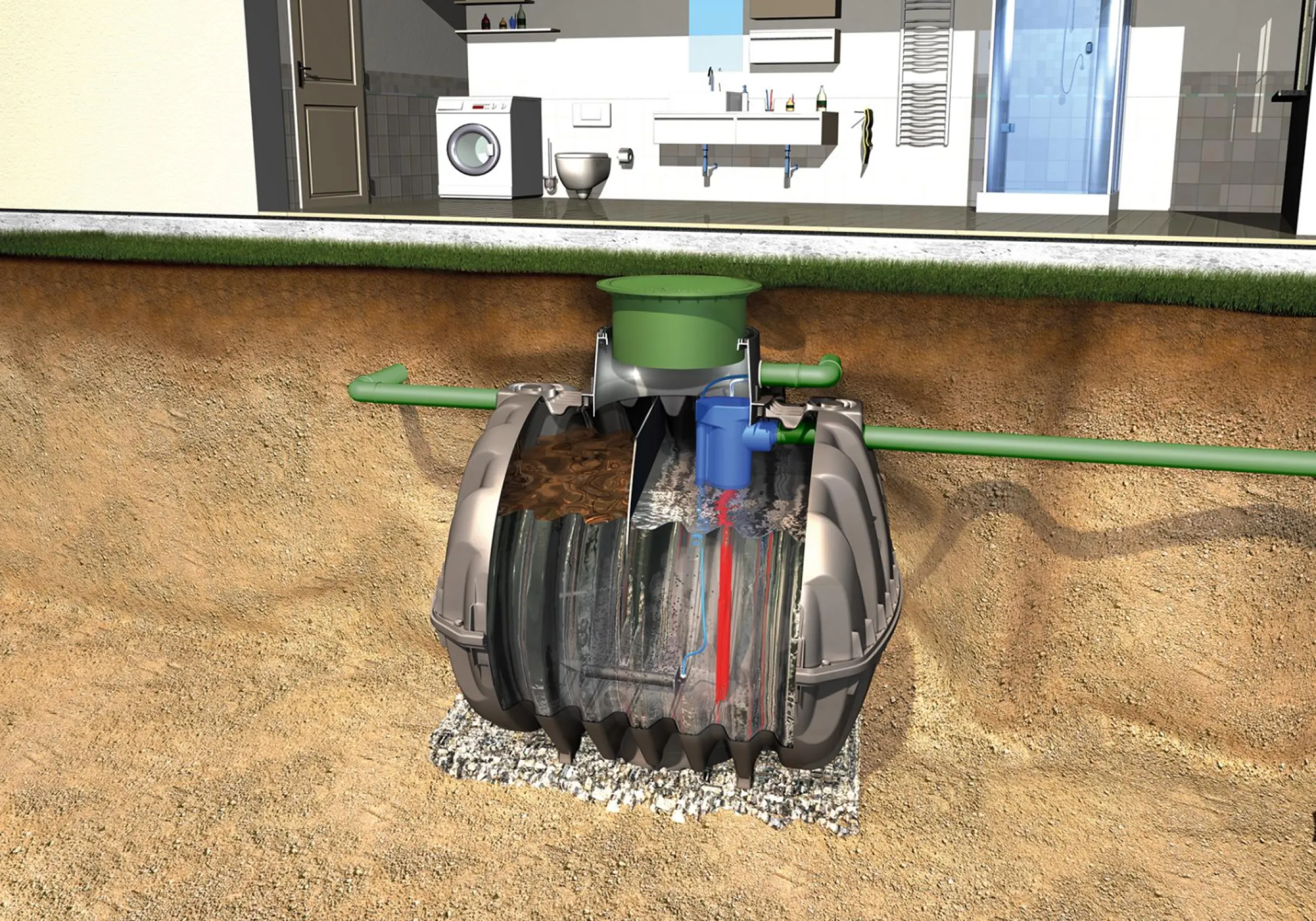 One2Clean domestic wastewater treatment system