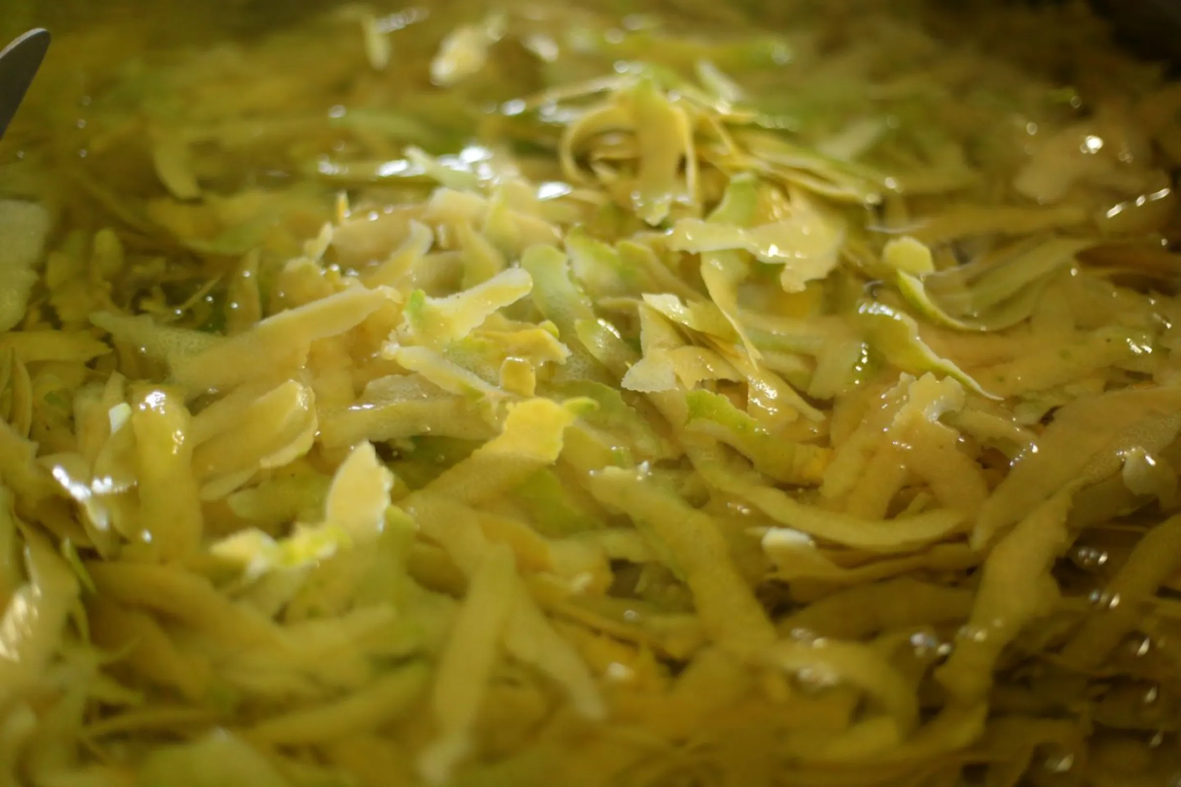 Lemon Peels for Limoncello