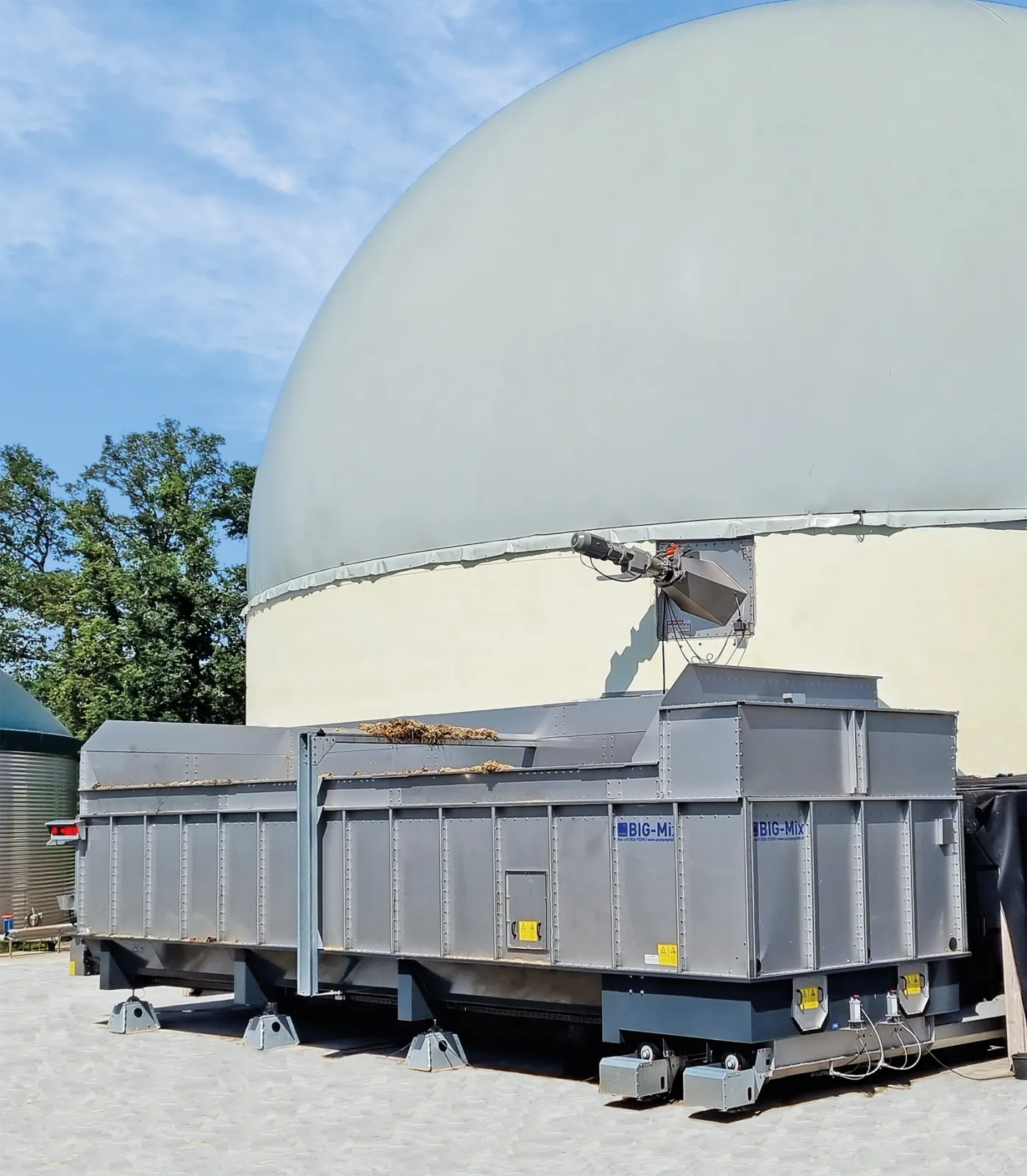 Solid feeding system Type BIG-Mix