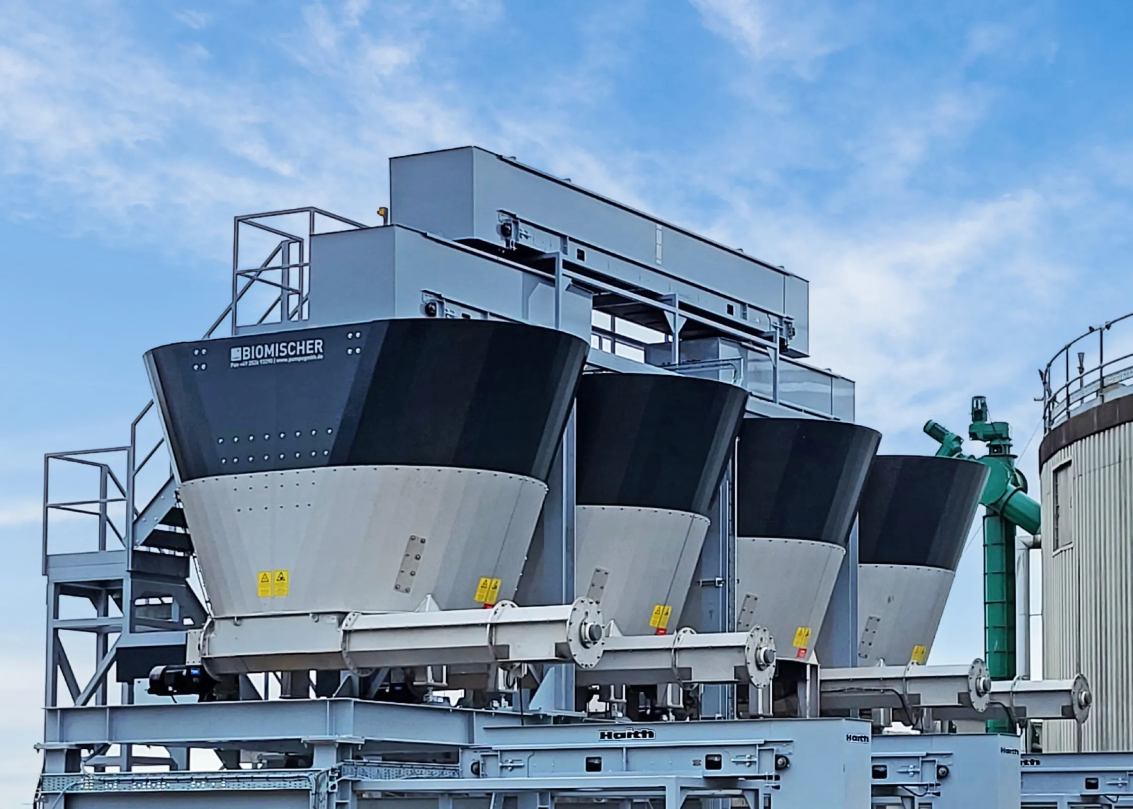 Straw processing line