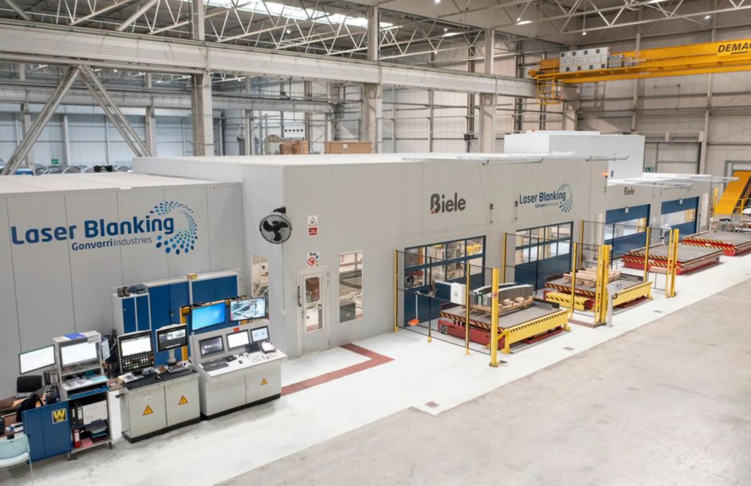 Combined Stacker for Laser Blanking Line