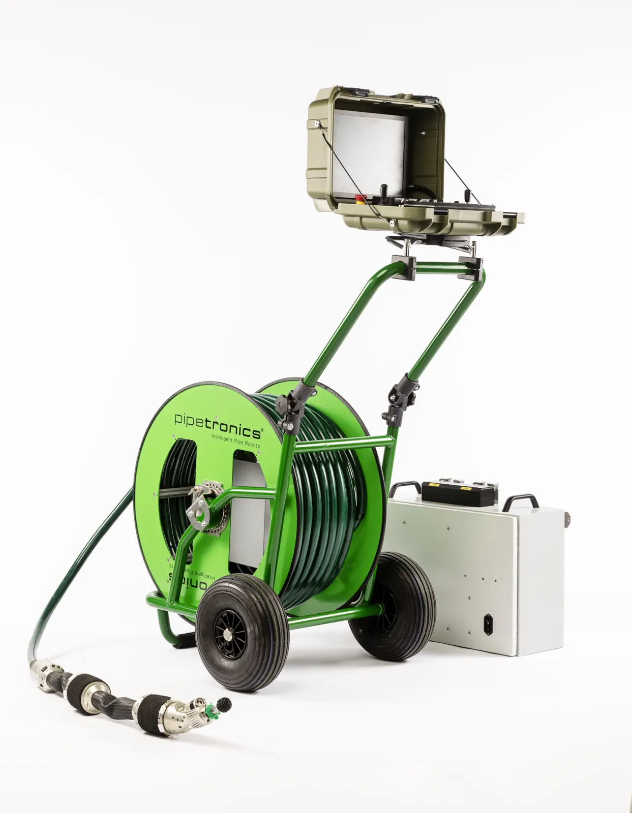 House connection milling robot eCutter lateral DN 3" - DN  12"