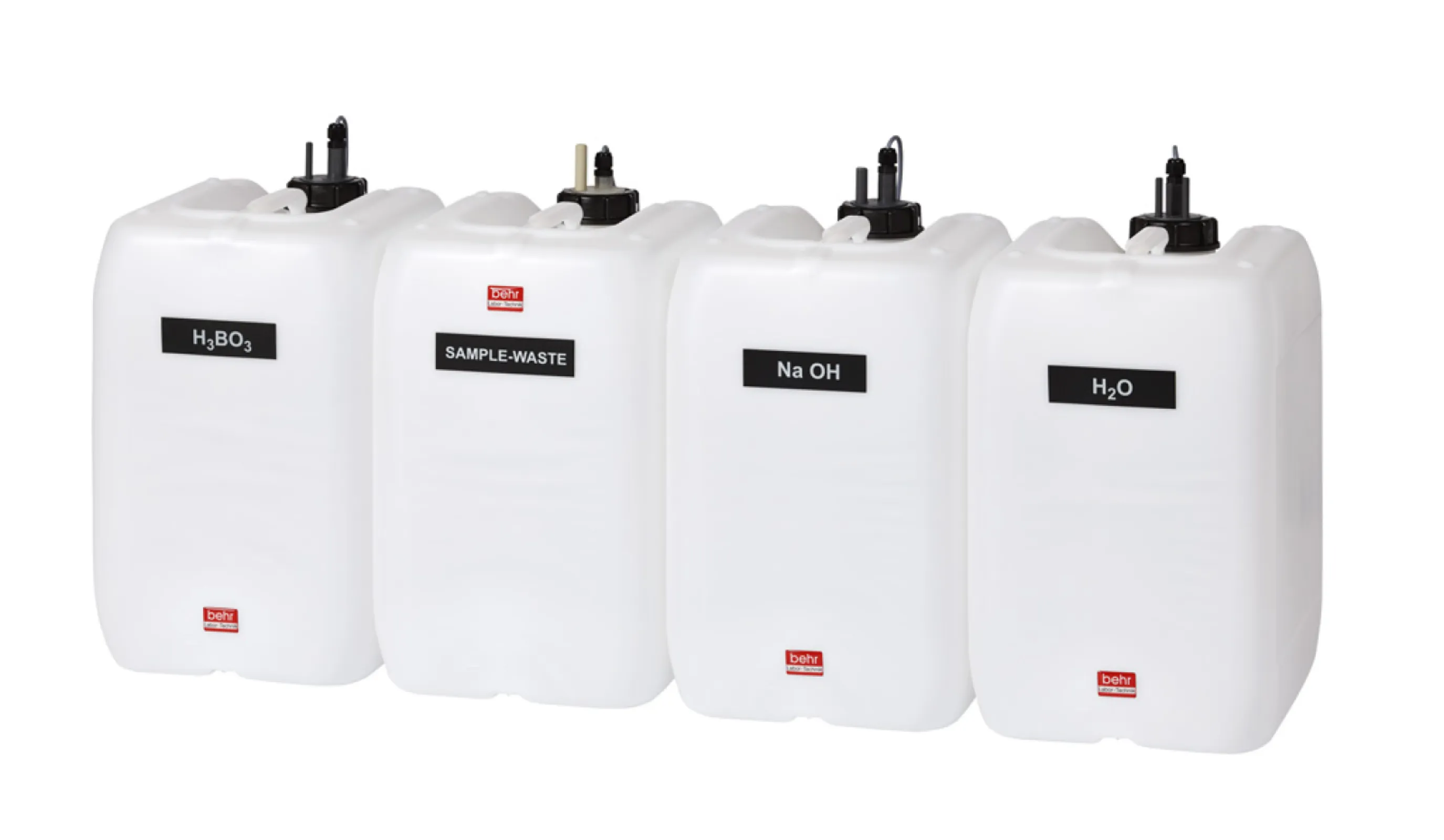 KAS40 behrotest reagent canister set with level sensors