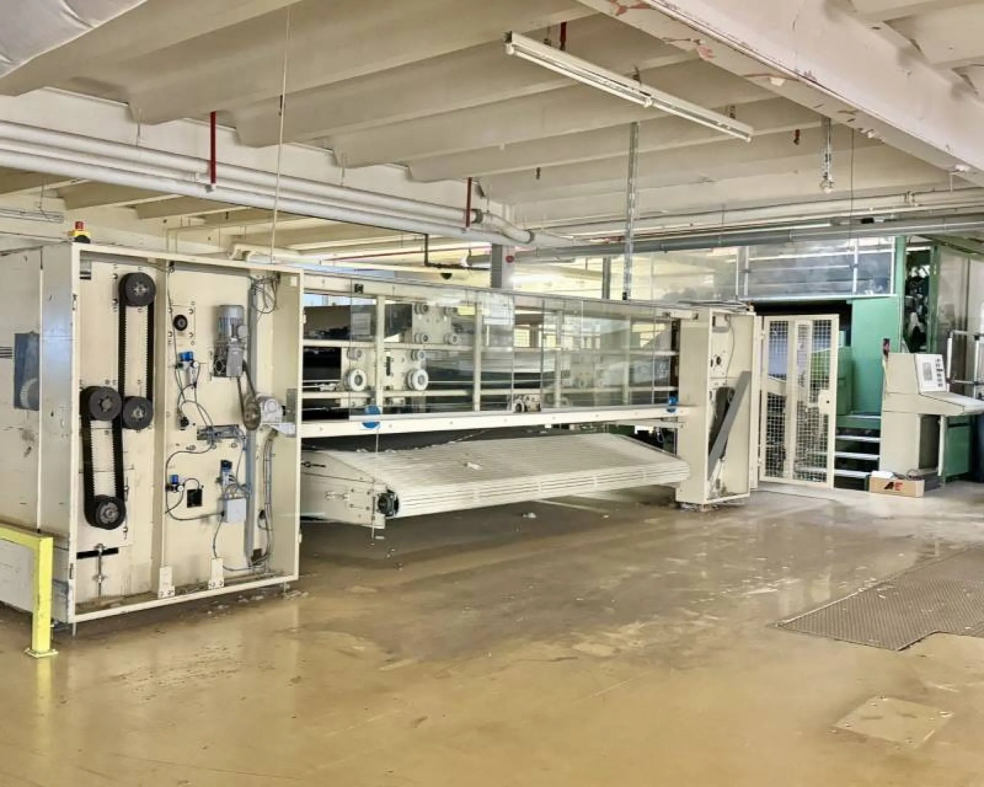 Pre-owned cross lapper