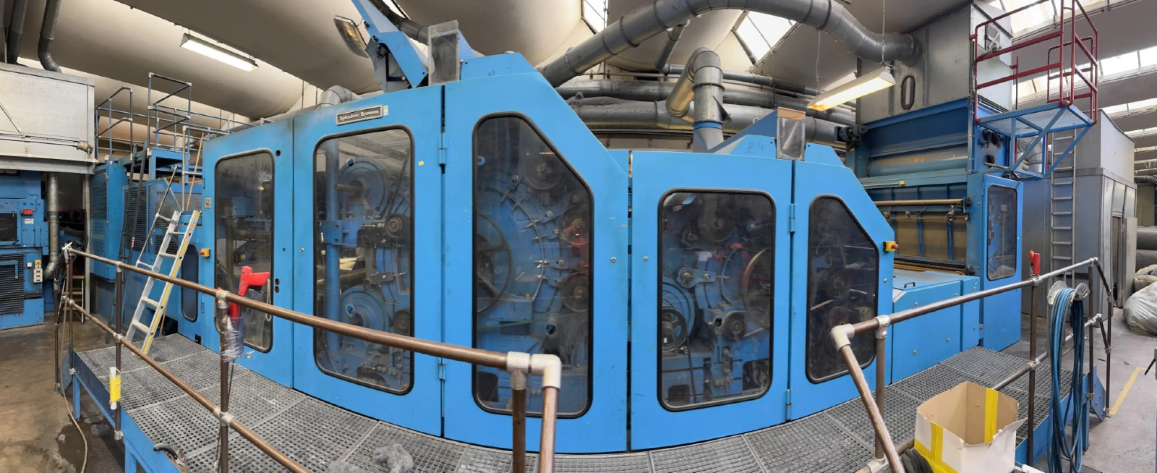 Pre-owned nonwoven production lines