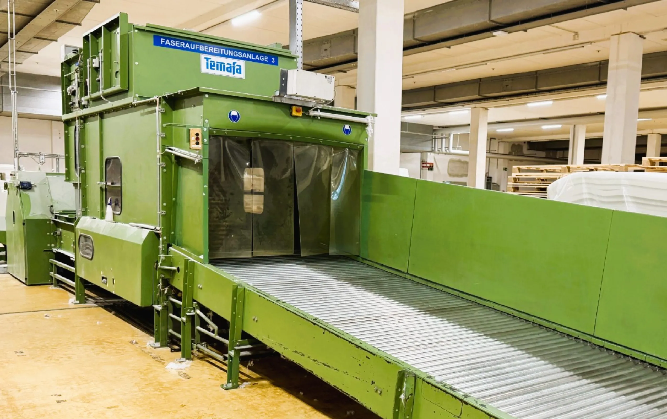 Pre-owned fiber preparation machinery