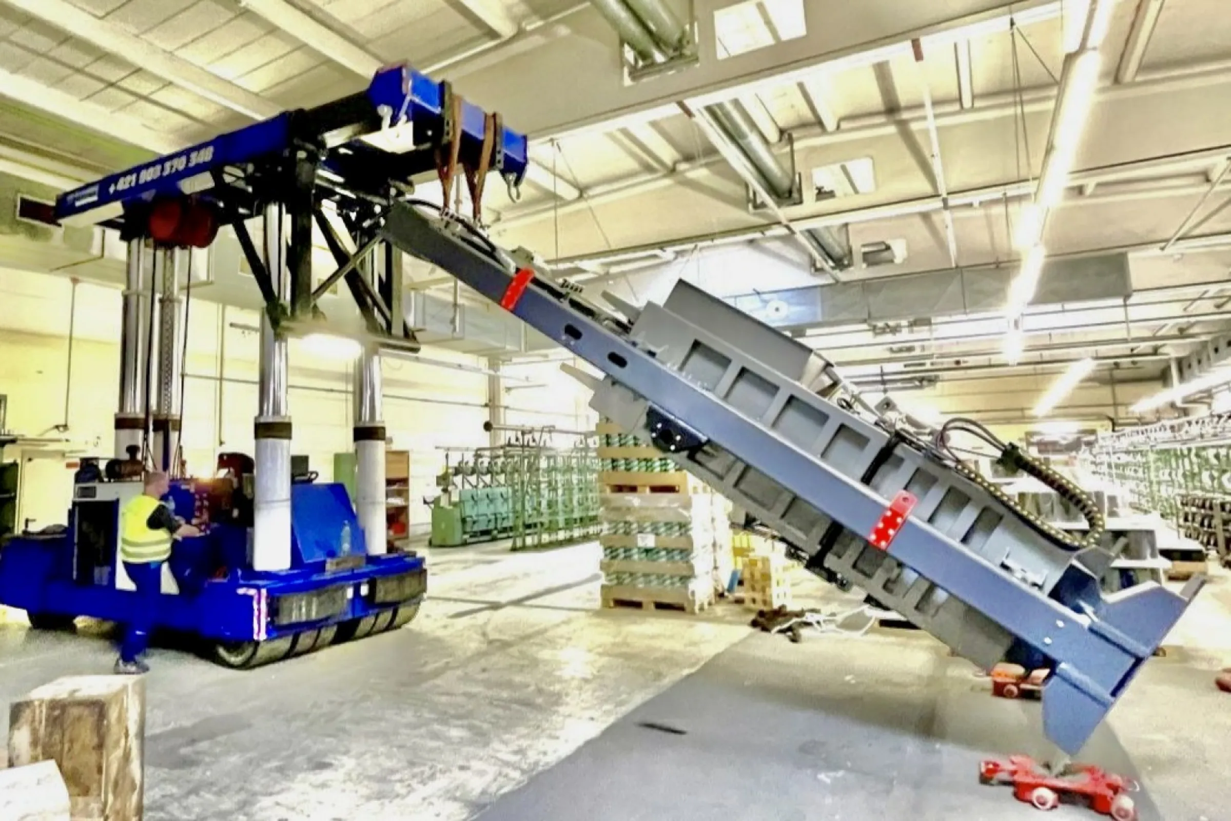 Installation and relocation of machinery