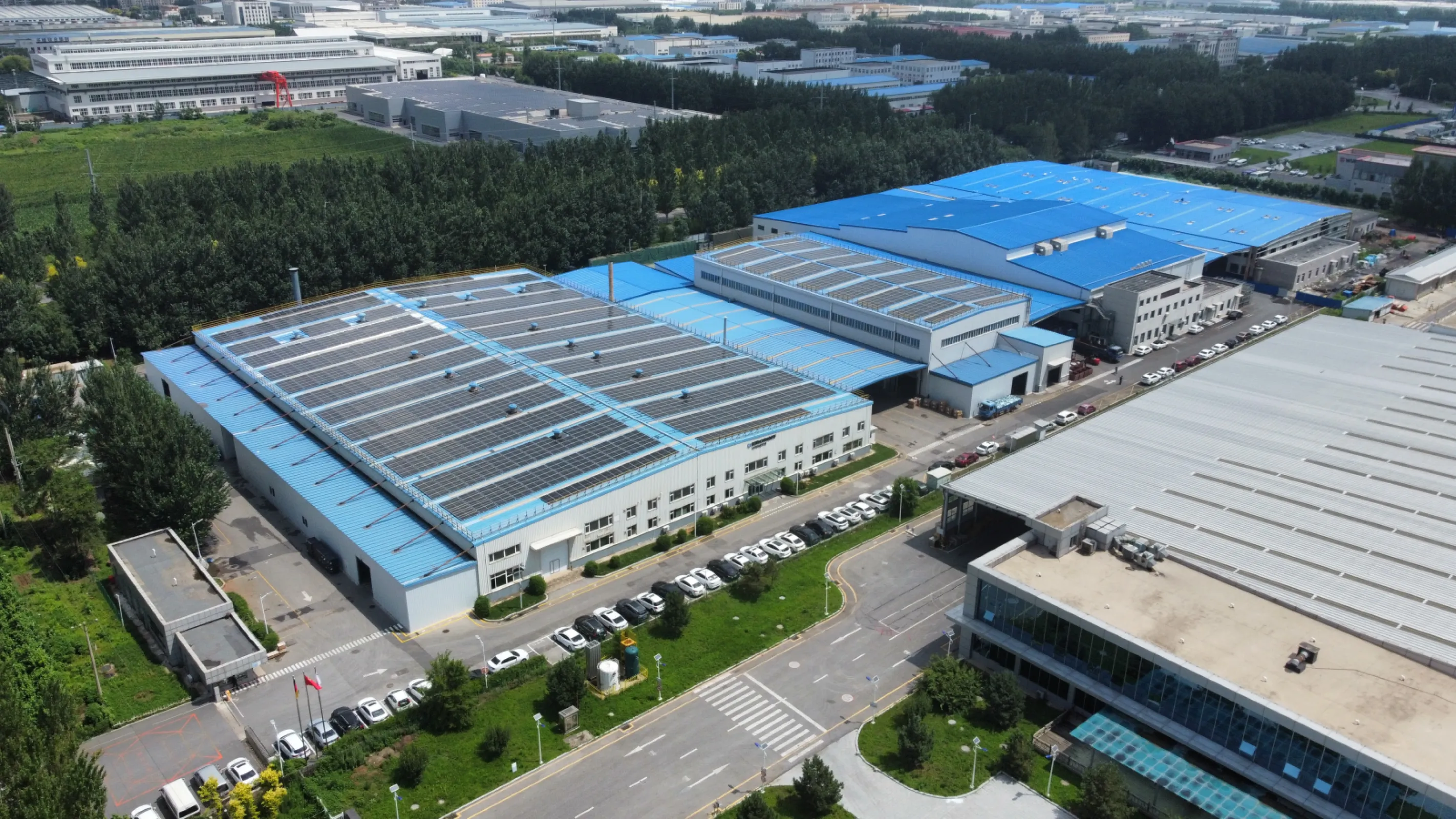 Production plant in Shenyang equipped with state-of-the-art technology