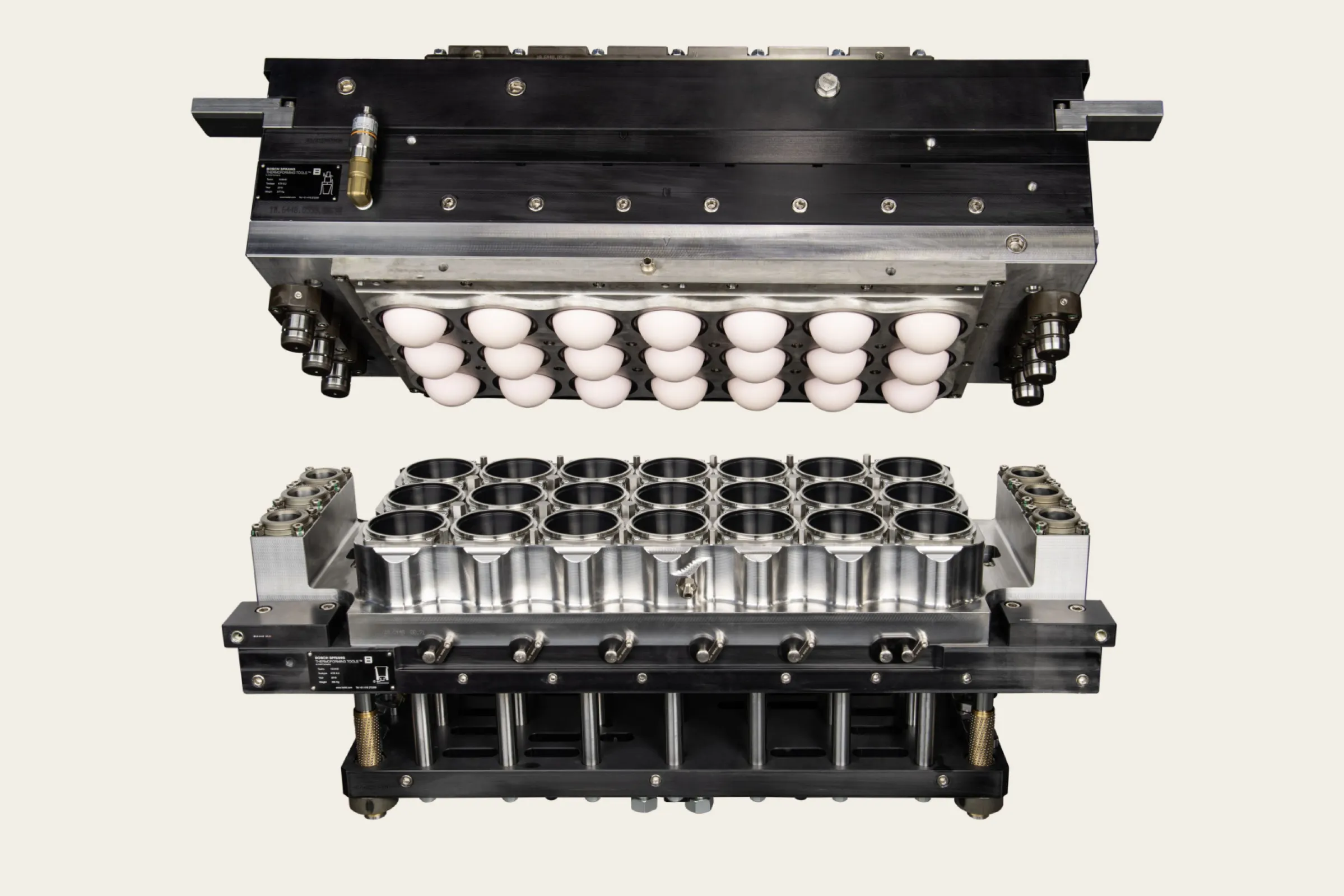 Thermoforming tools for cup production