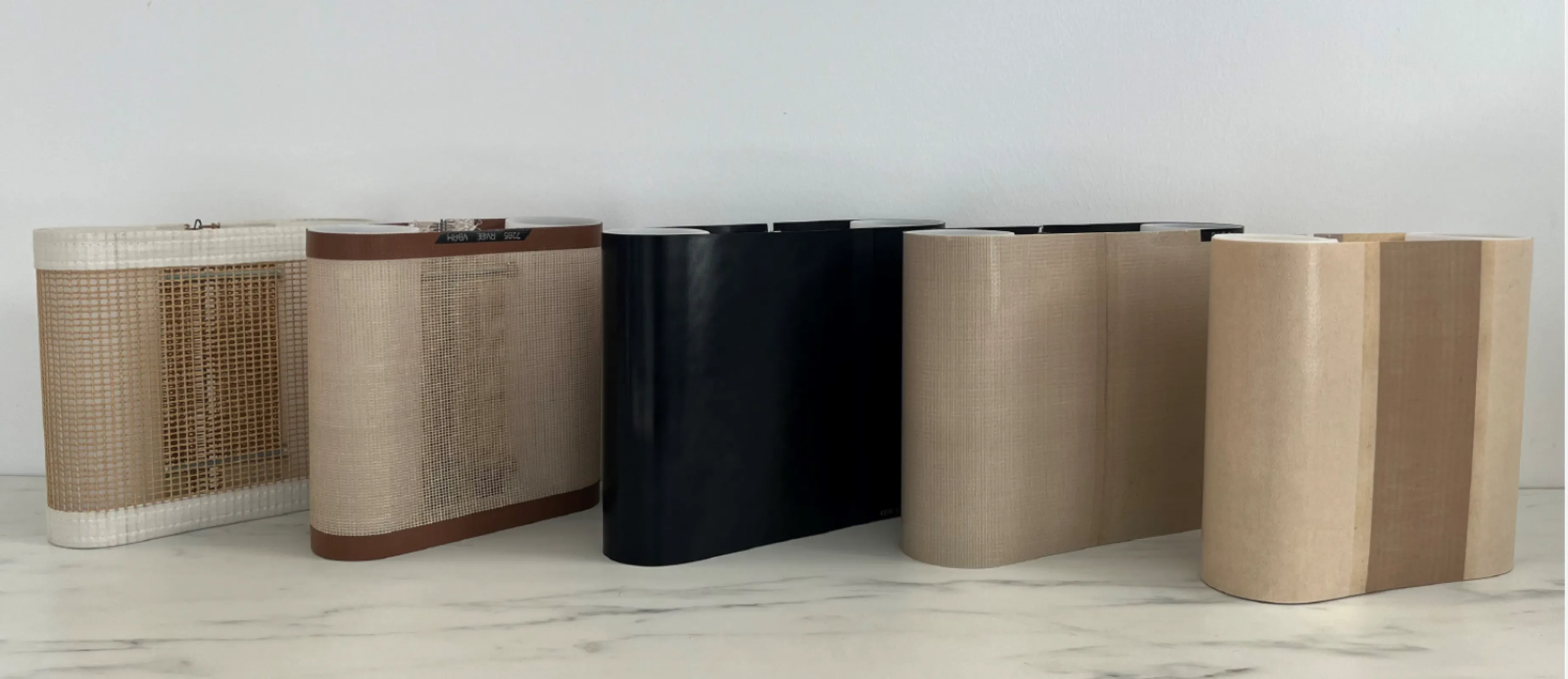 PTFE coated fabrics and conveyor belts