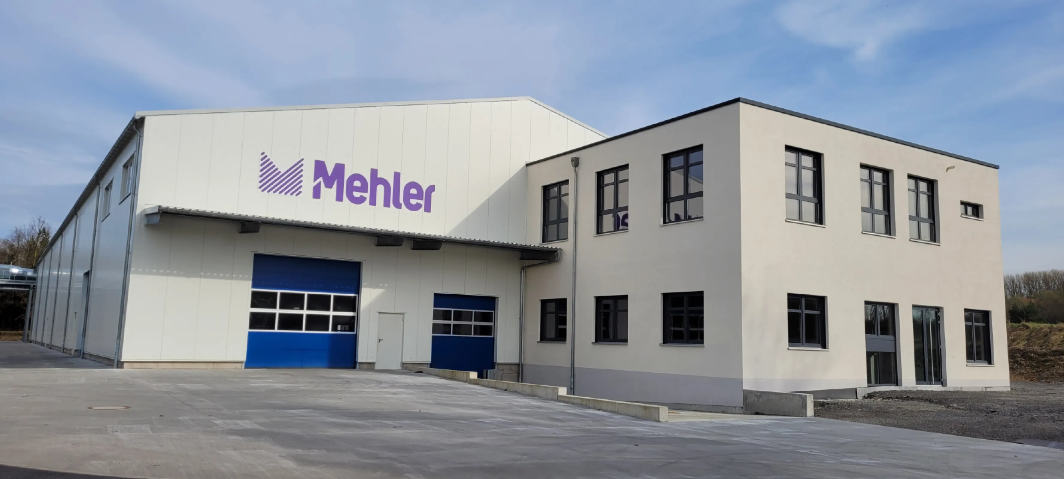 MEHLER - Production hall for engineered yarns in Hessisch Lichtenau, Germany