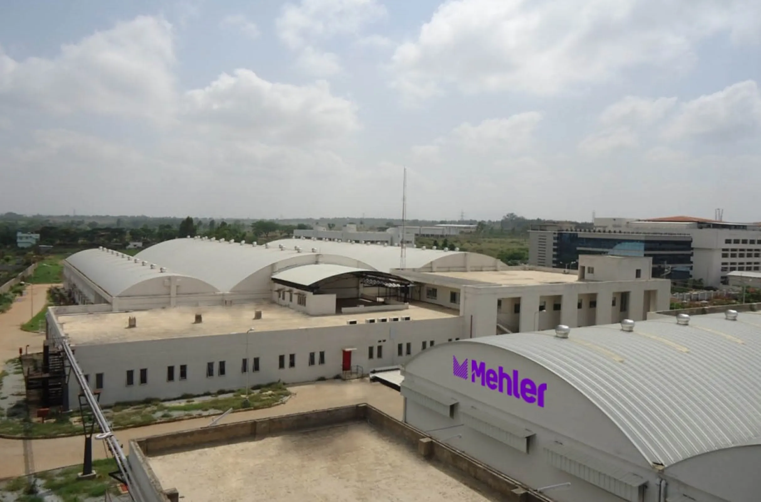 MEHLER - Premises of production plant for engineered yarns in Bangalore, India