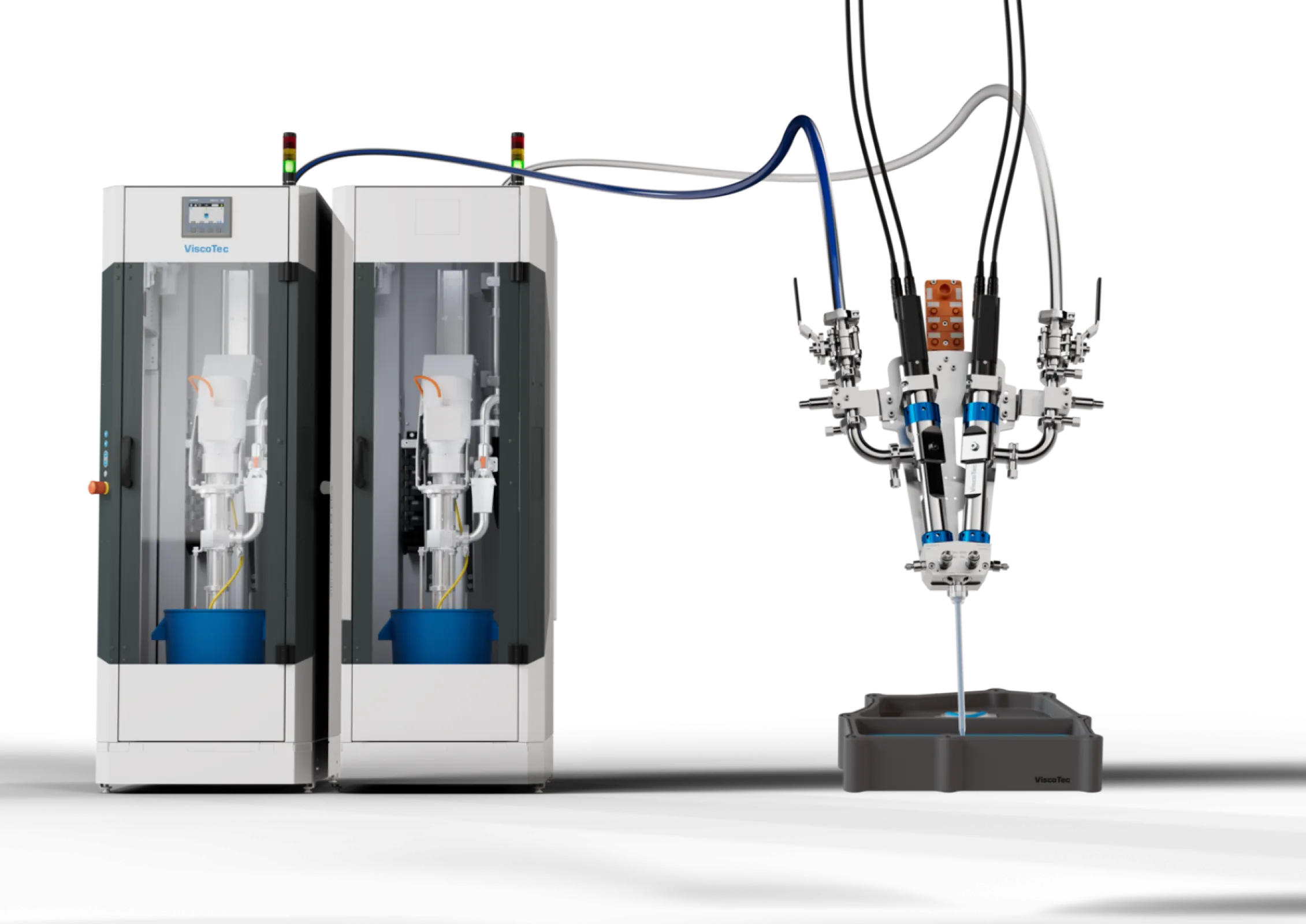 2 components dispensing system