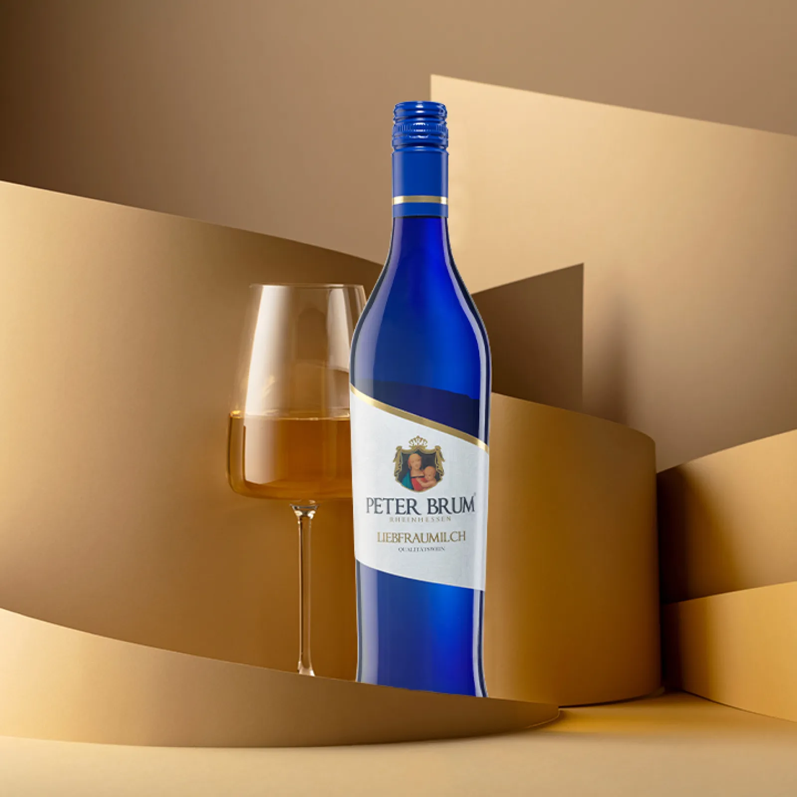 Peter Brum® Liebfraumilch - Liebfraumilch (German for Beloved Lady’s Milk in reference to Virgin Mary) is a style of semi-sweet German white wine.