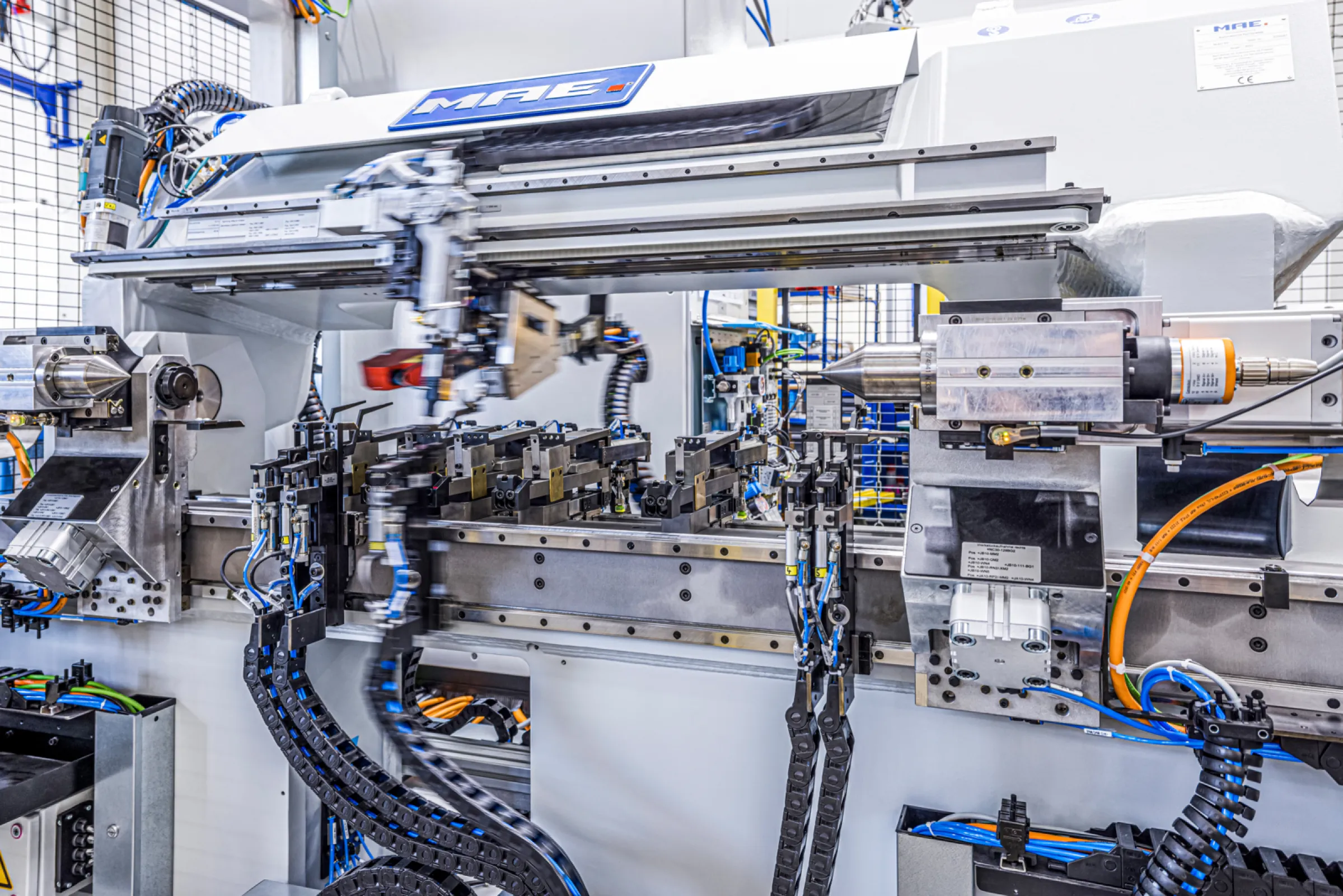 Automatic Straightener M-AH 16 with Automatic Changeover System RIVLEX