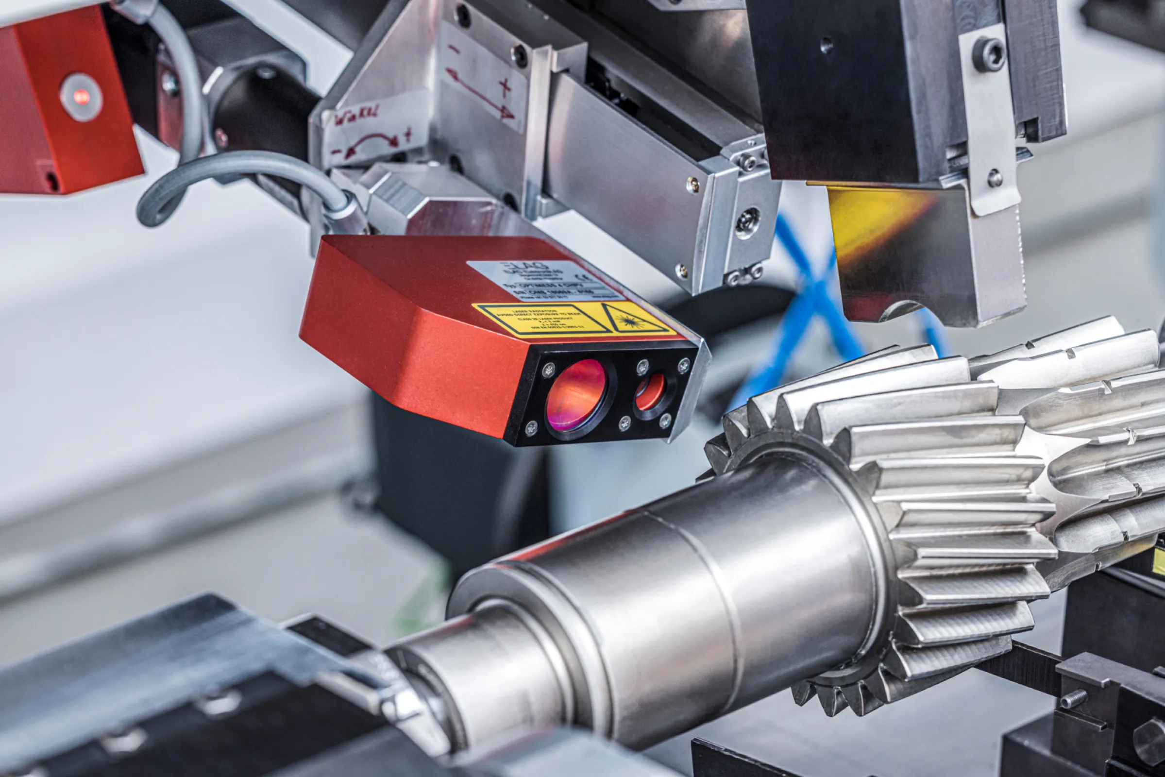 Laser Gear Measuring System TRILOS for Automatic Straightener Series M-AH