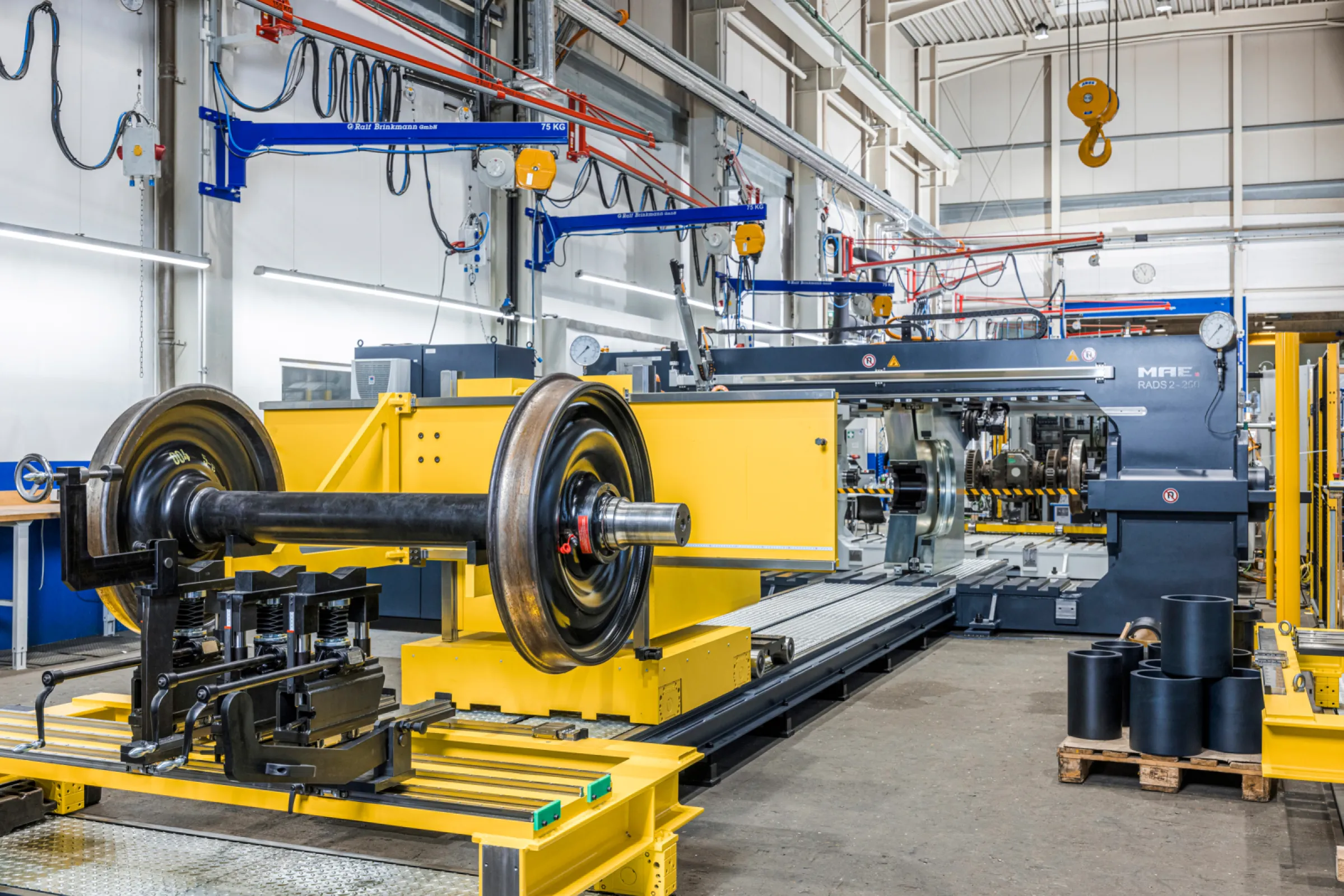 Wheelset Assembly Press RADS 2-315 with Automatic Wheelset Handling