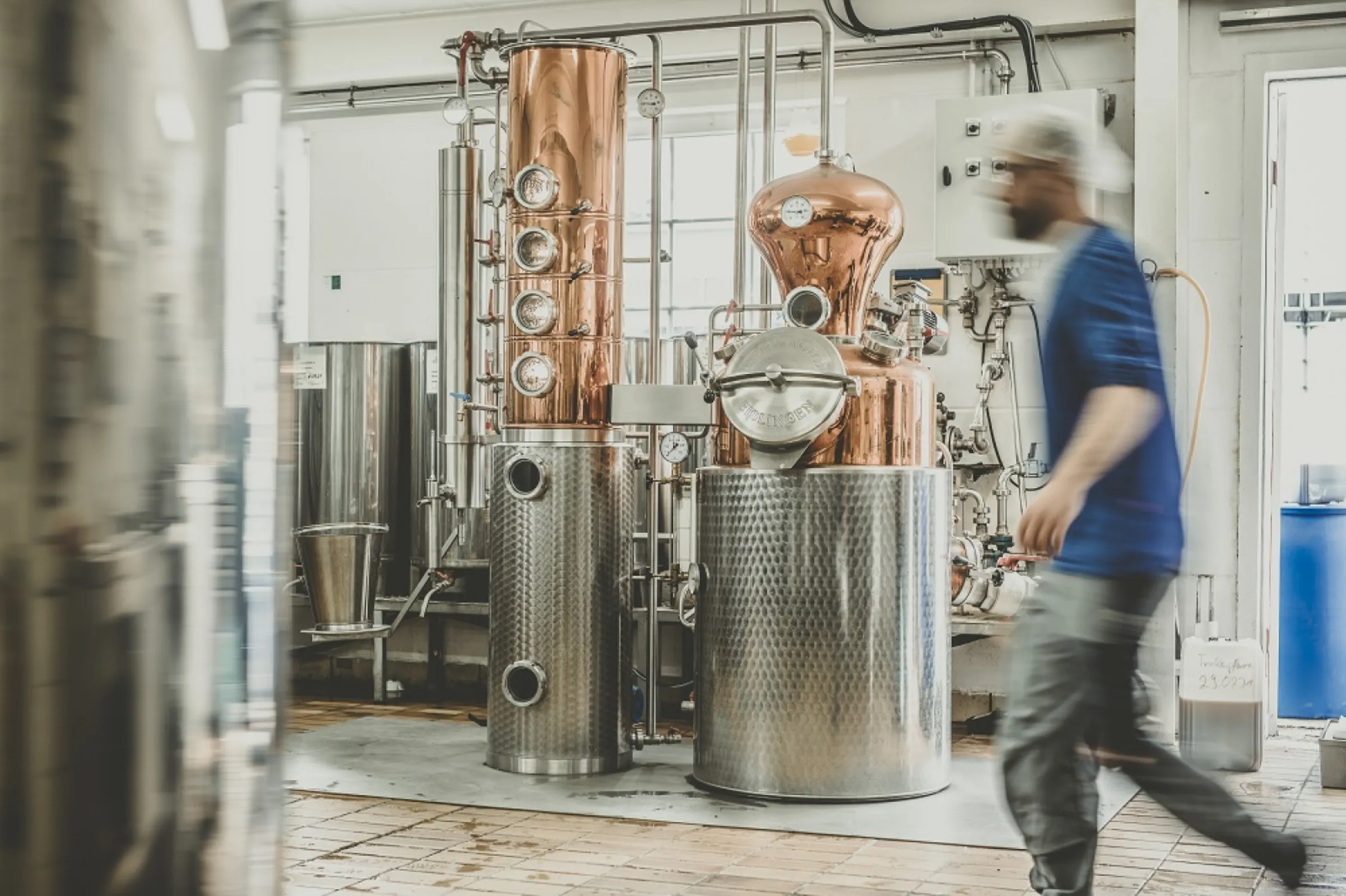 Our distillery especially made for botanicals