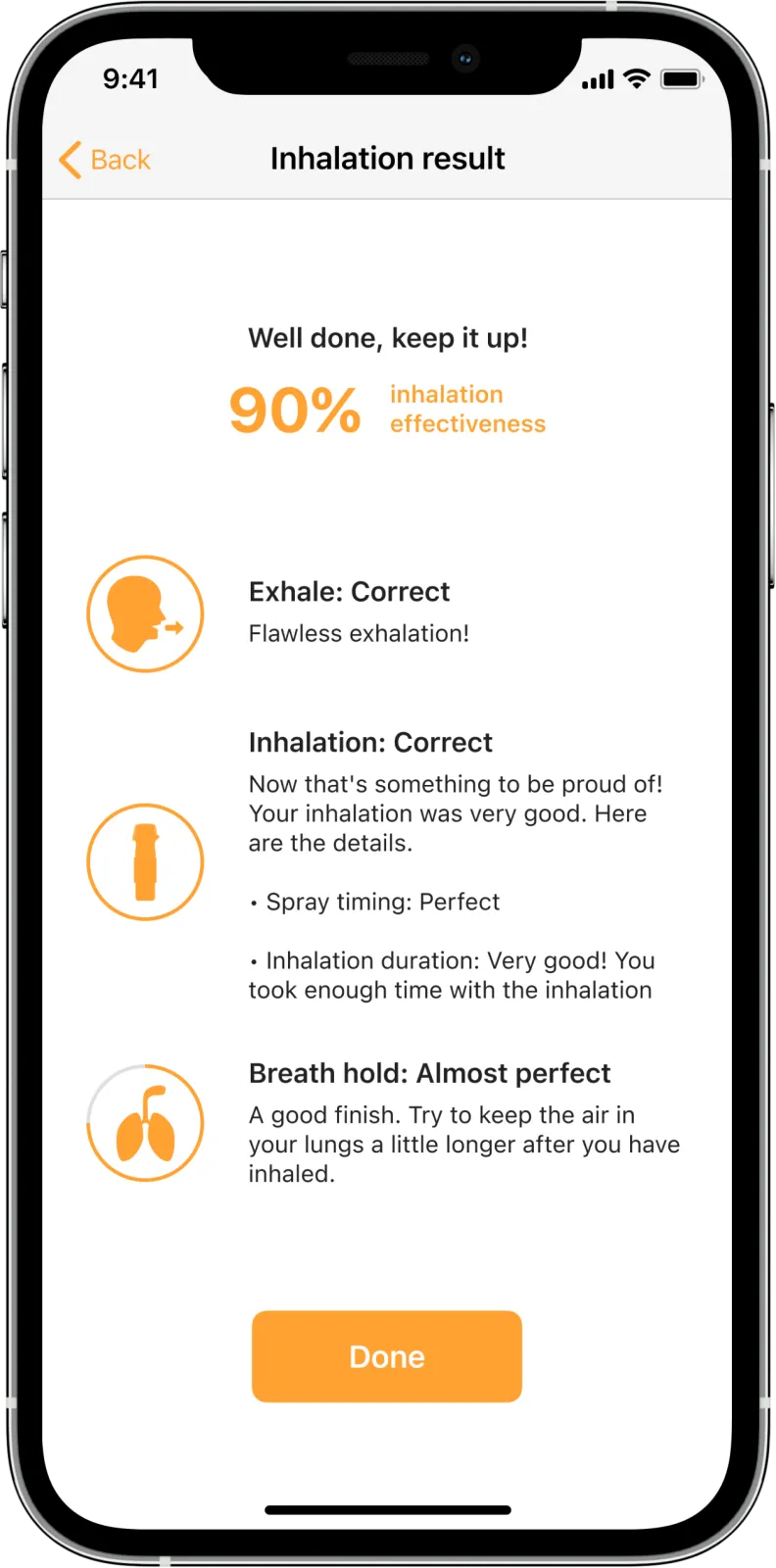 Clear feedback from Kata®
