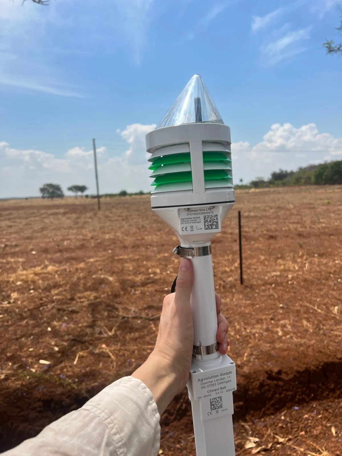 CLIMAVI microclimate + soil sensor