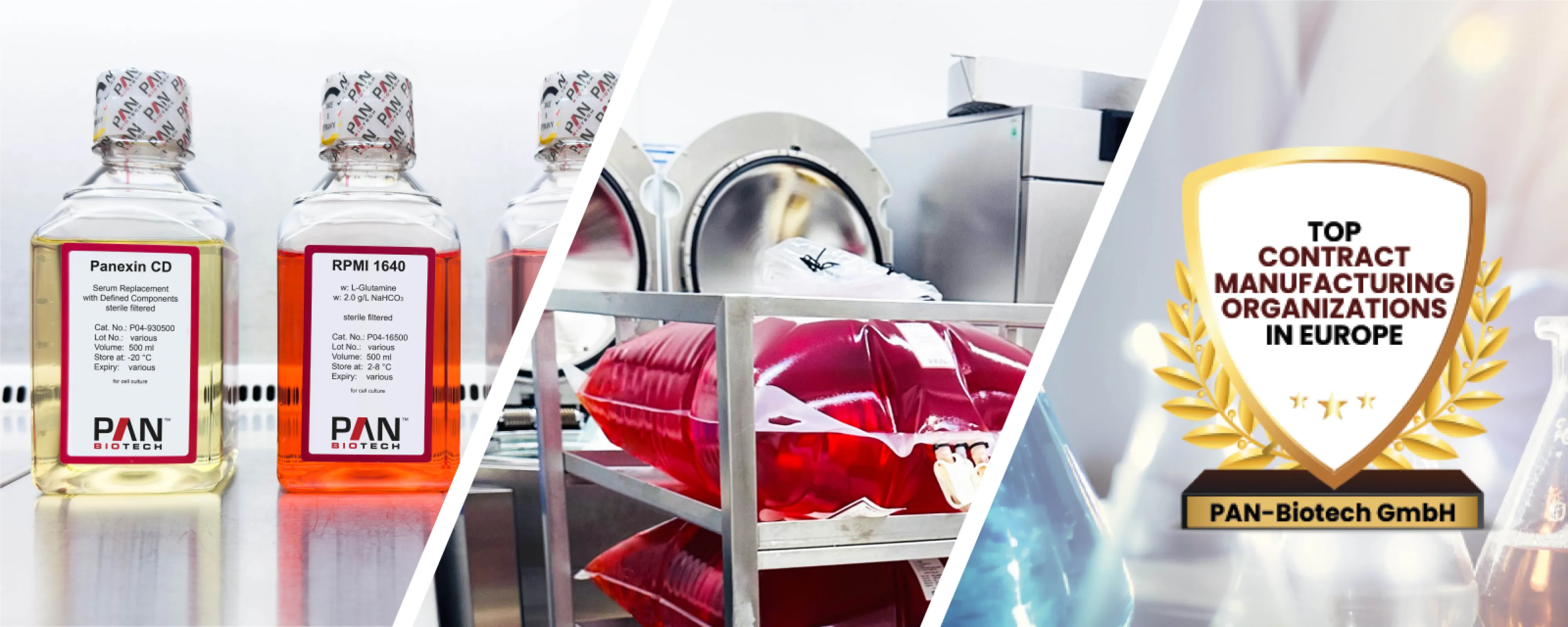 TOP Contract Manufacturiong Organization in Europe - PAN-Biotech TOP Contract Manufacturiong Organization in Europe - PAN-Biotech