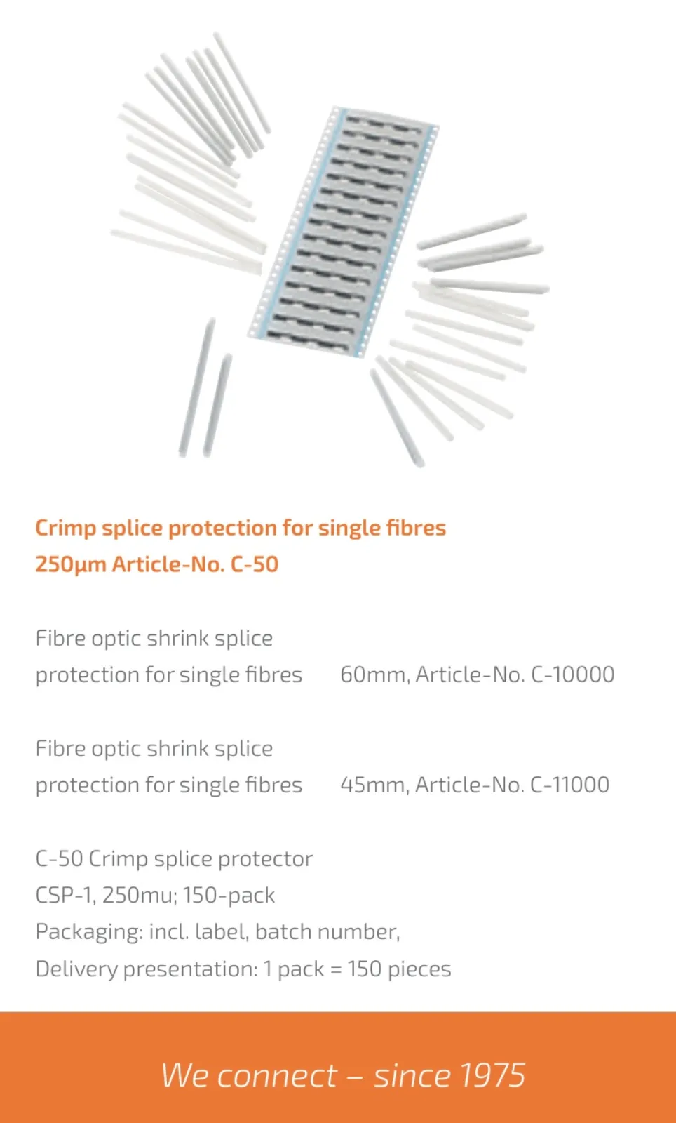 fibre optic splice protection