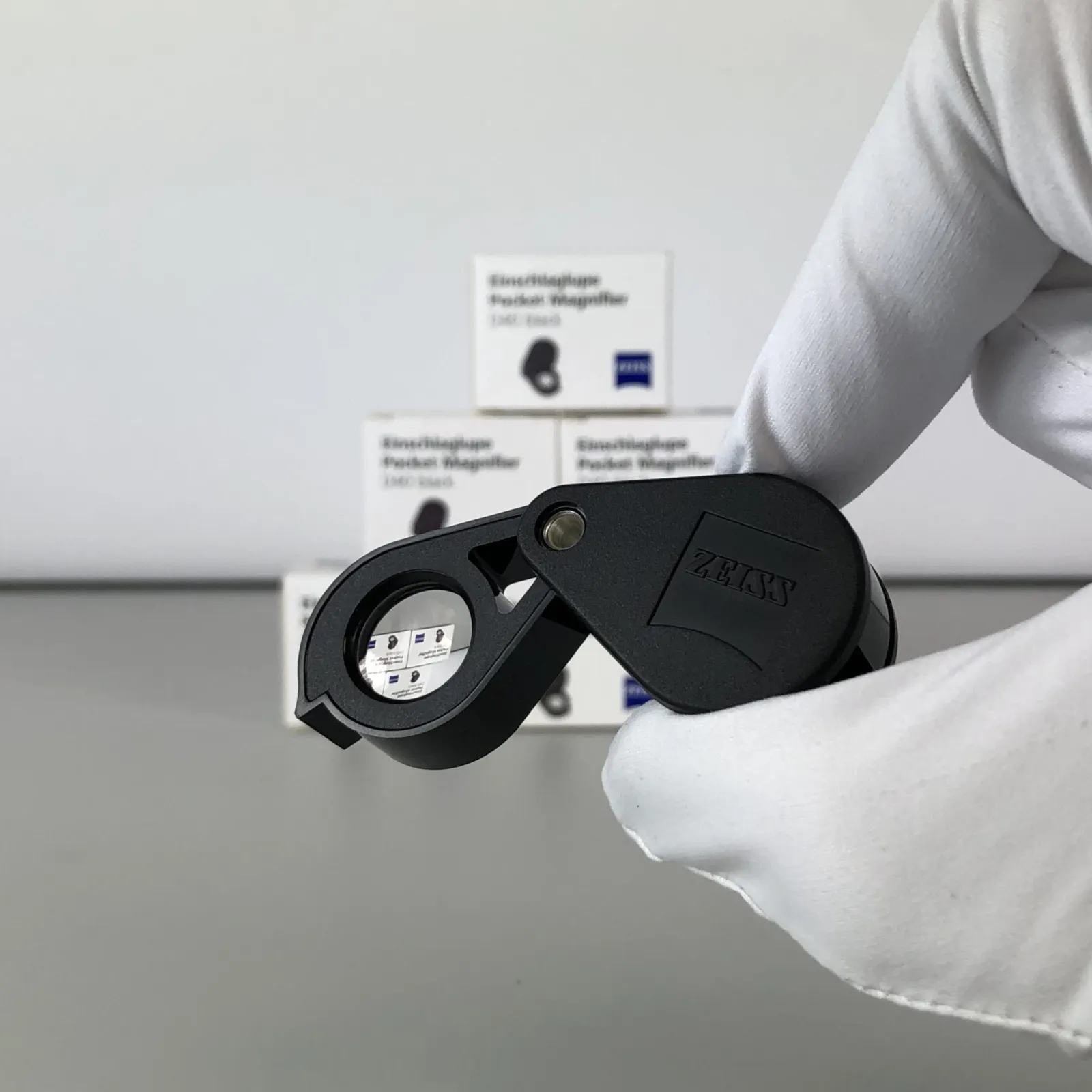 ZEISS - diamond Triplet folding magnifier 40 BLACK "Exclusive Edition"